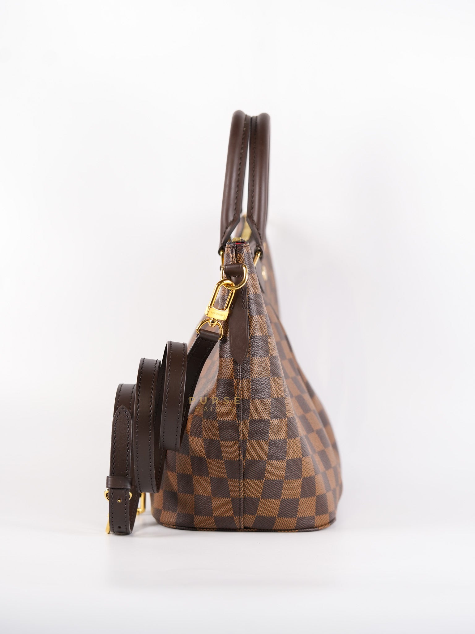 Siena MM in Damier Ebene Canvas (TBO169) | Purse Maison Luxury Bags Shop