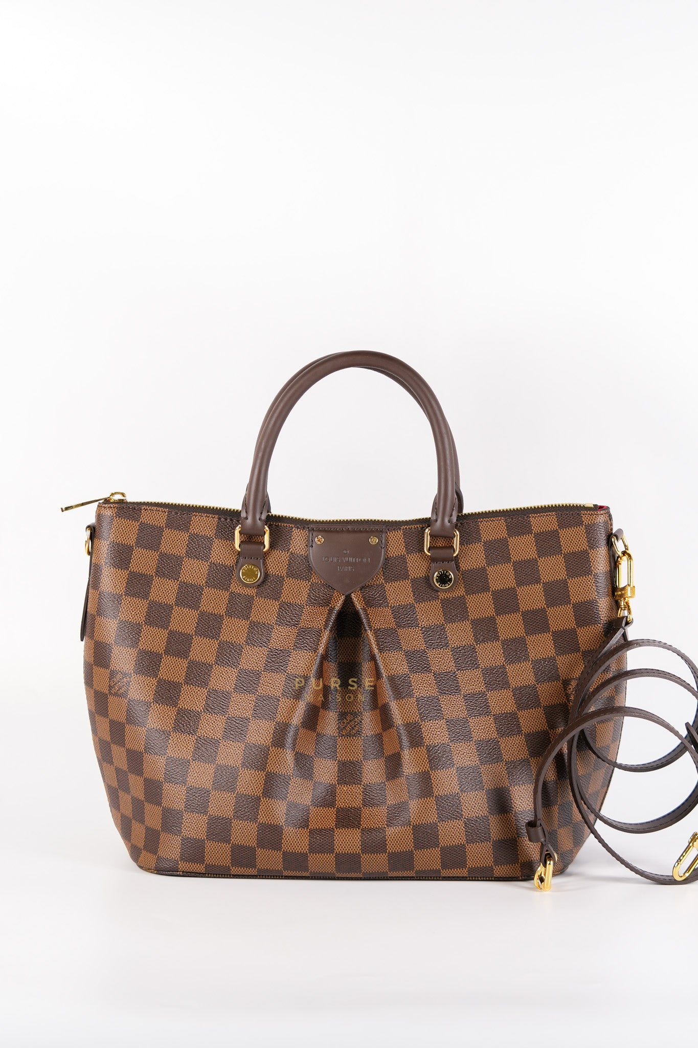 Siena MM in Damier Ebene Canvas (TBO169) | Purse Maison Luxury Bags Shop
