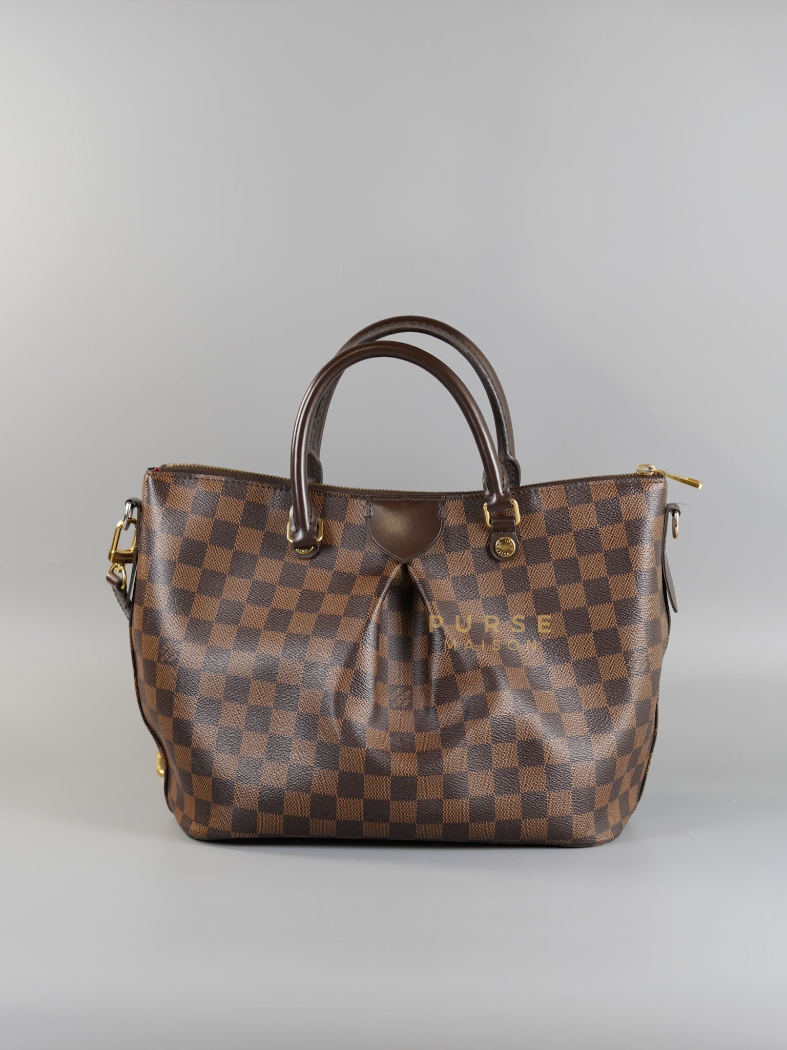 Siena MM in Damier Ebene Date Code TJ2105 Purse Maison