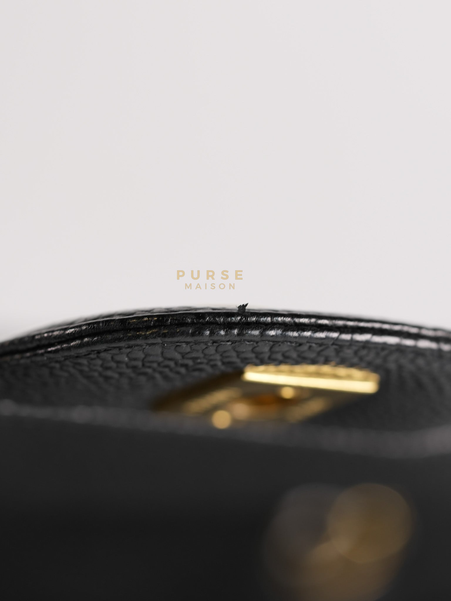 Single Flap Maxi Bag in Black Caviar Leather Gold Hardware Series 13) | Purse Maison Luxury Bags Shop