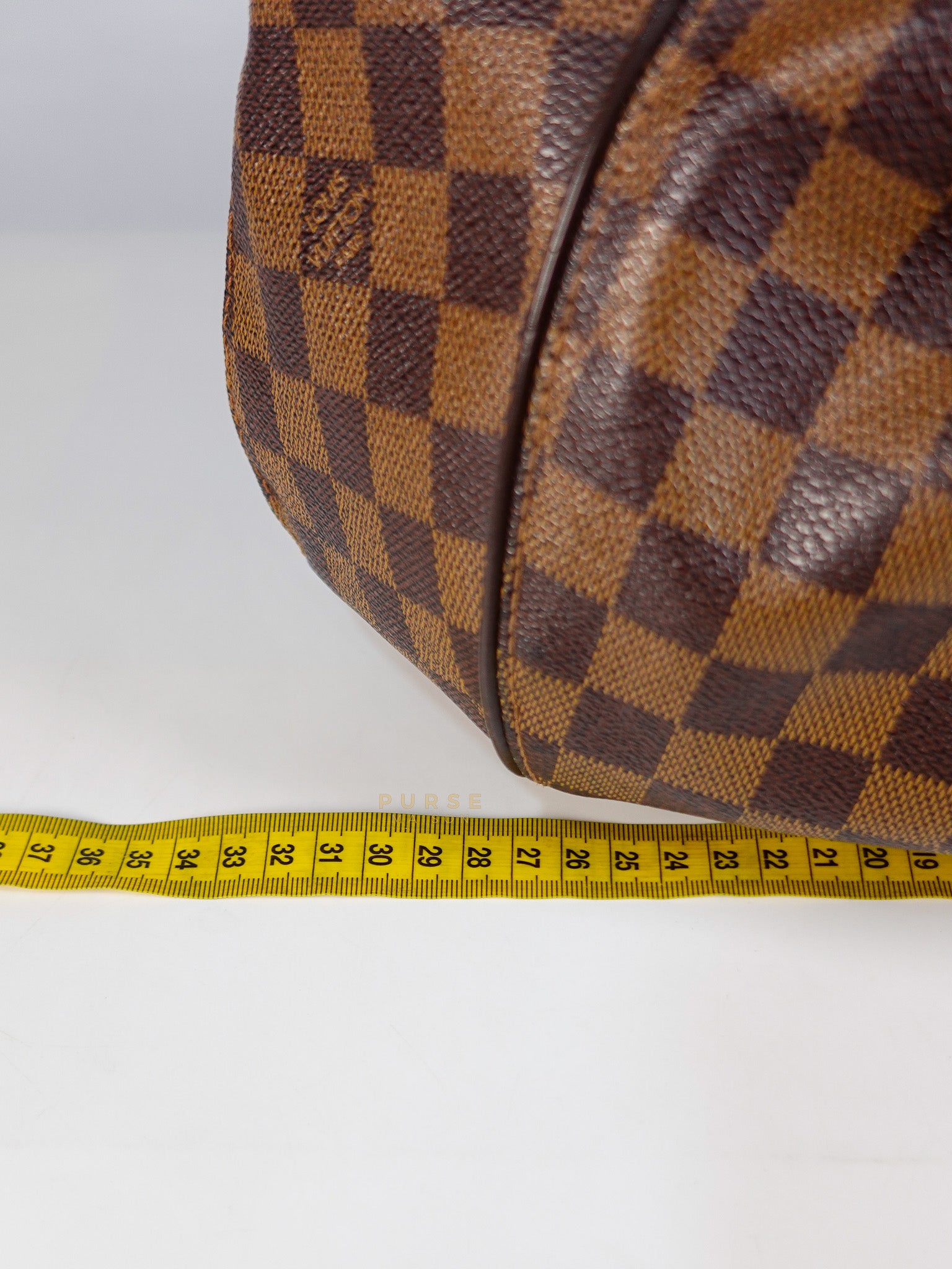 Sistina Bag MM in Brown Damier Ebene Canvas (Date Code: VI2100) | Purse Maison Luxury Bags Shop