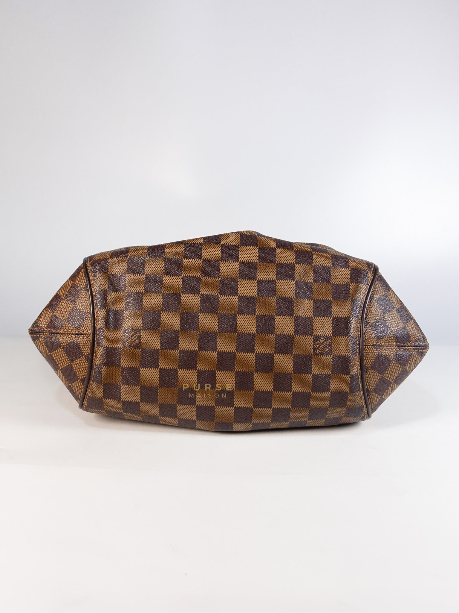 Sistina Bag MM in Brown Damier Ebene Canvas (Date Code: VI2100) | Purse Maison Luxury Bags Shop