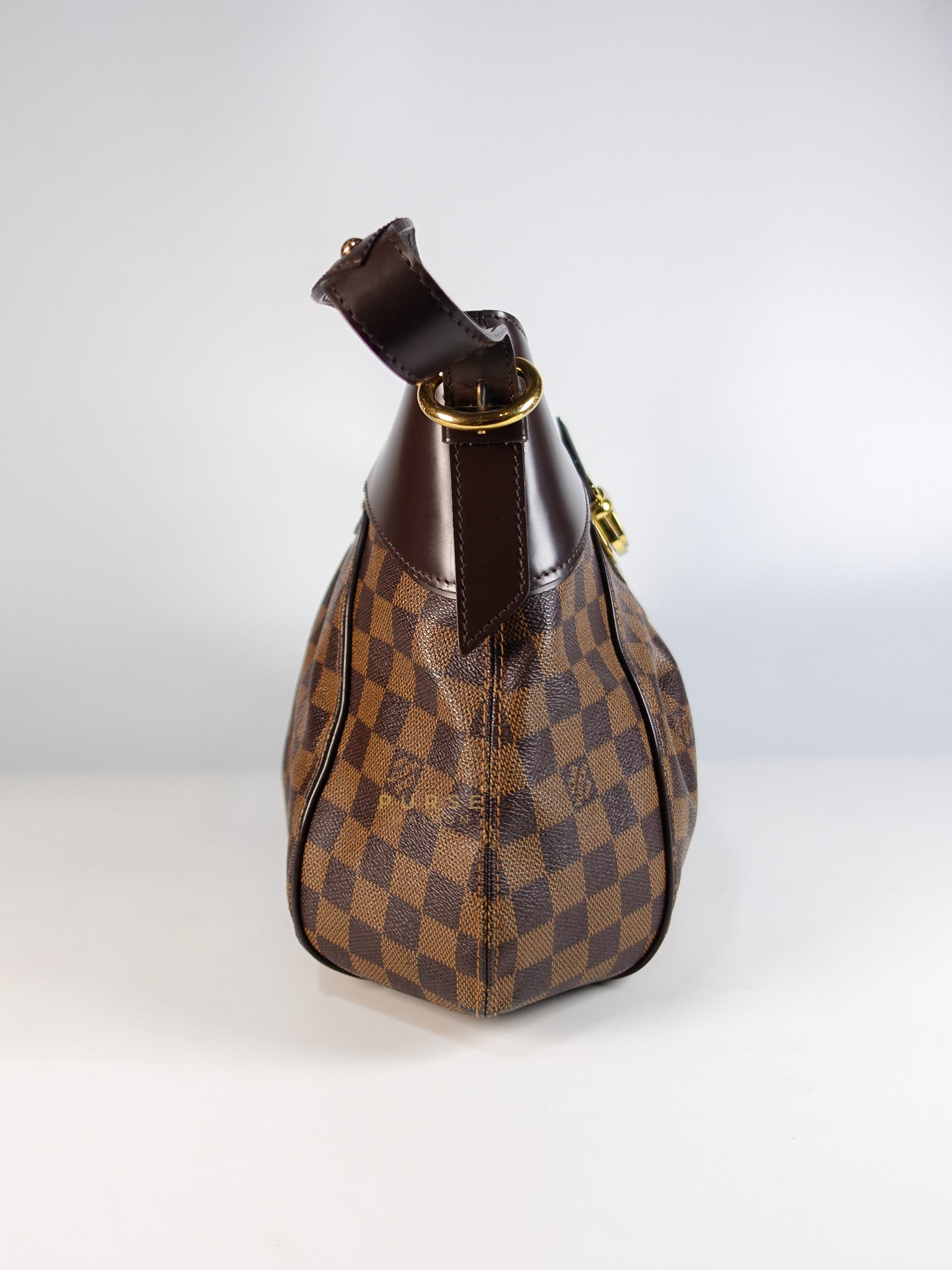 Sistina Bag MM in Brown Damier Ebene Canvas (Date Code: VI2100) | Purse Maison Luxury Bags Shop