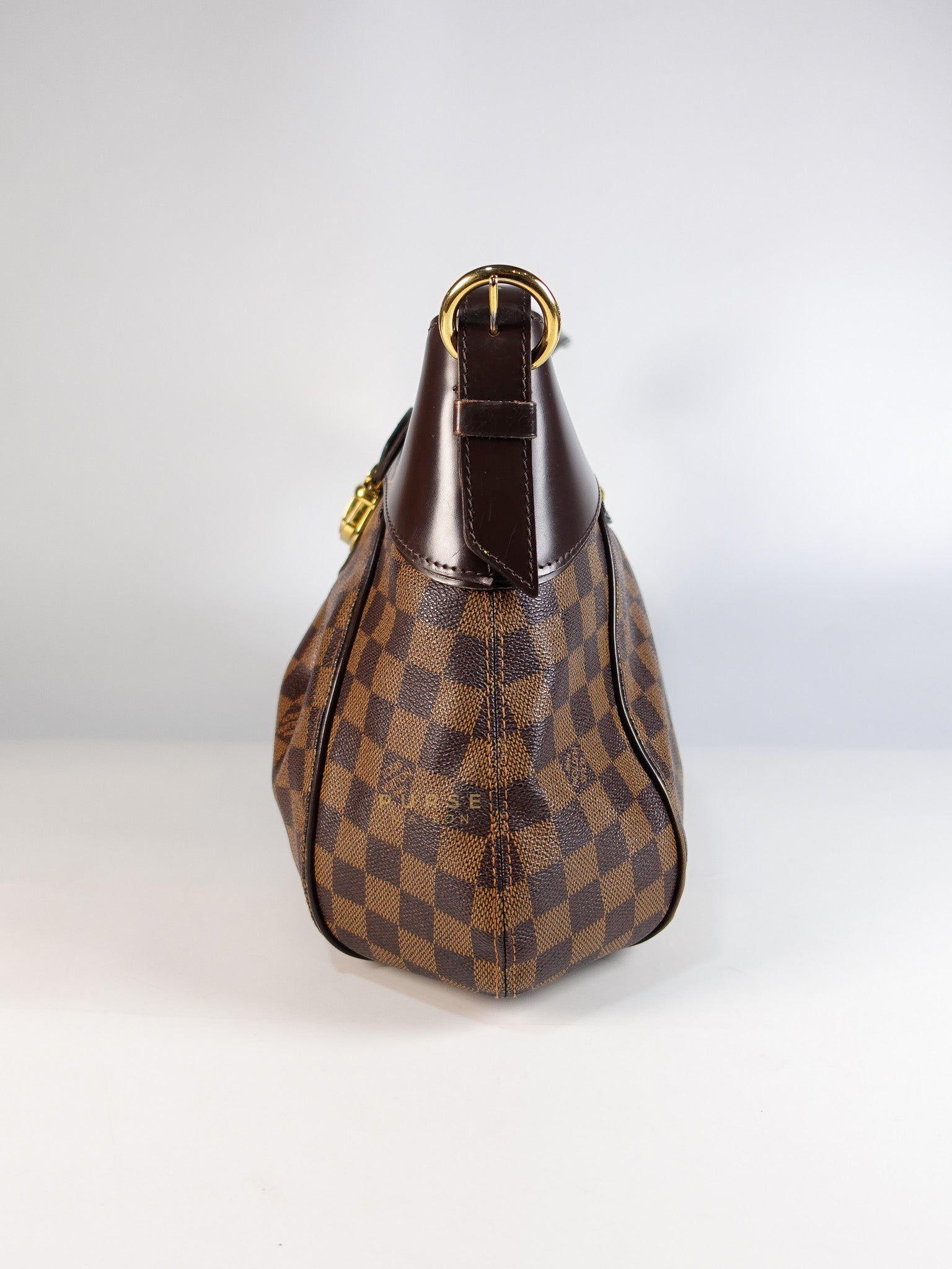 Sistina Bag MM in Brown Damier Ebene Canvas (Date Code: VI2100) | Purse Maison Luxury Bags Shop