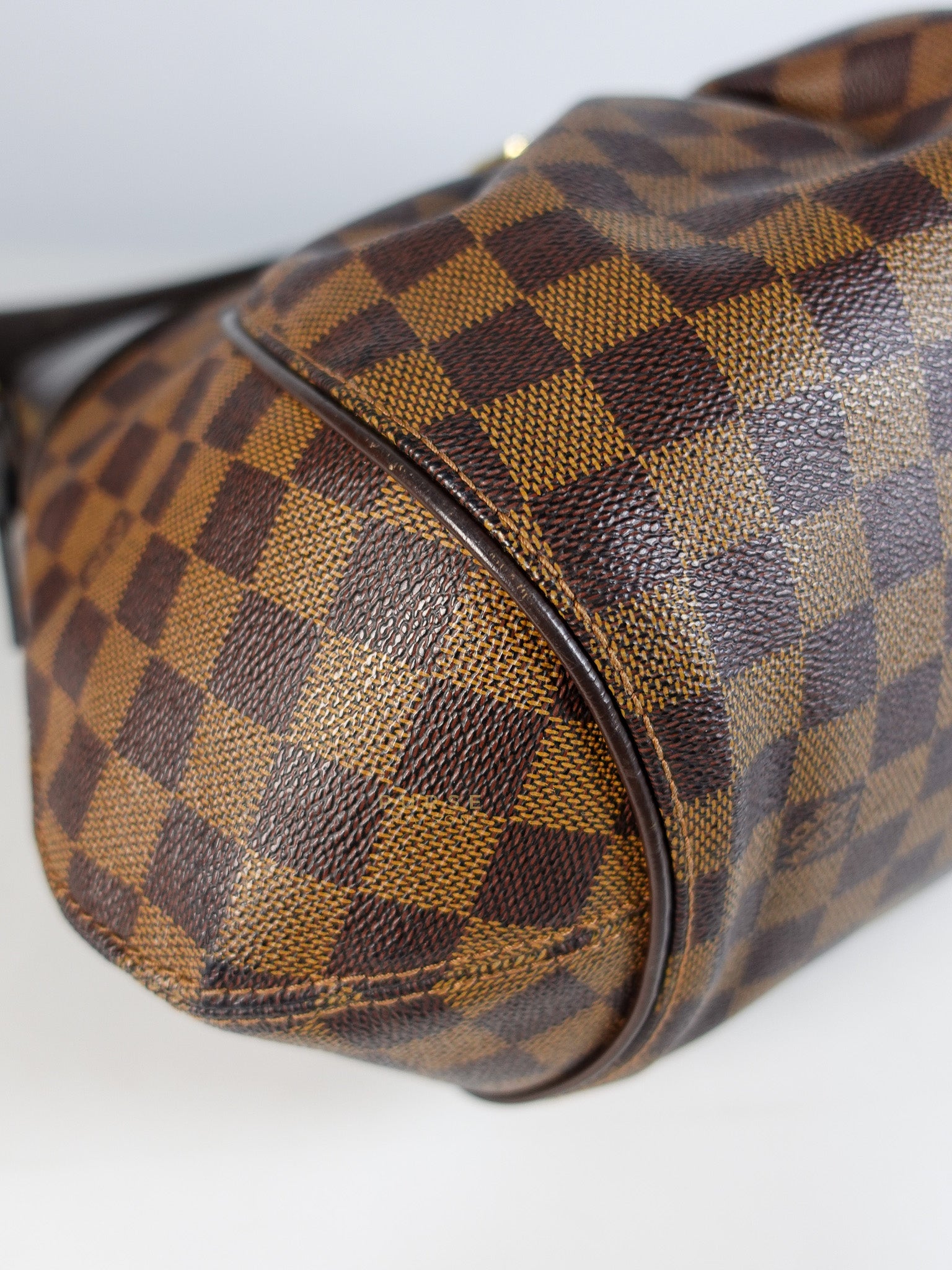 Sistina Bag MM in Brown Damier Ebene Canvas (Date Code: VI2100) | Purse Maison Luxury Bags Shop