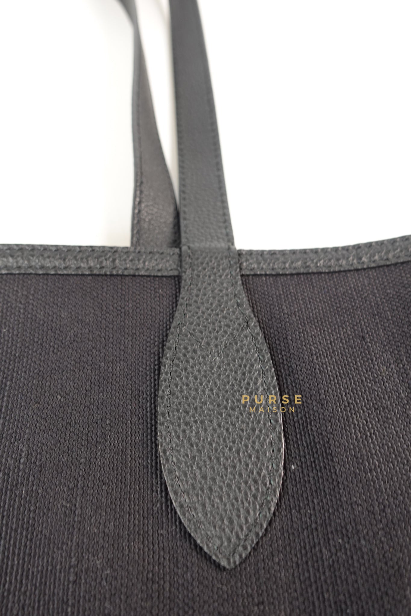 Sketchbook Reversible Medium Tote Bag in Black Coated Canvas Mega Check | Purse Maison Luxury Bags Shop