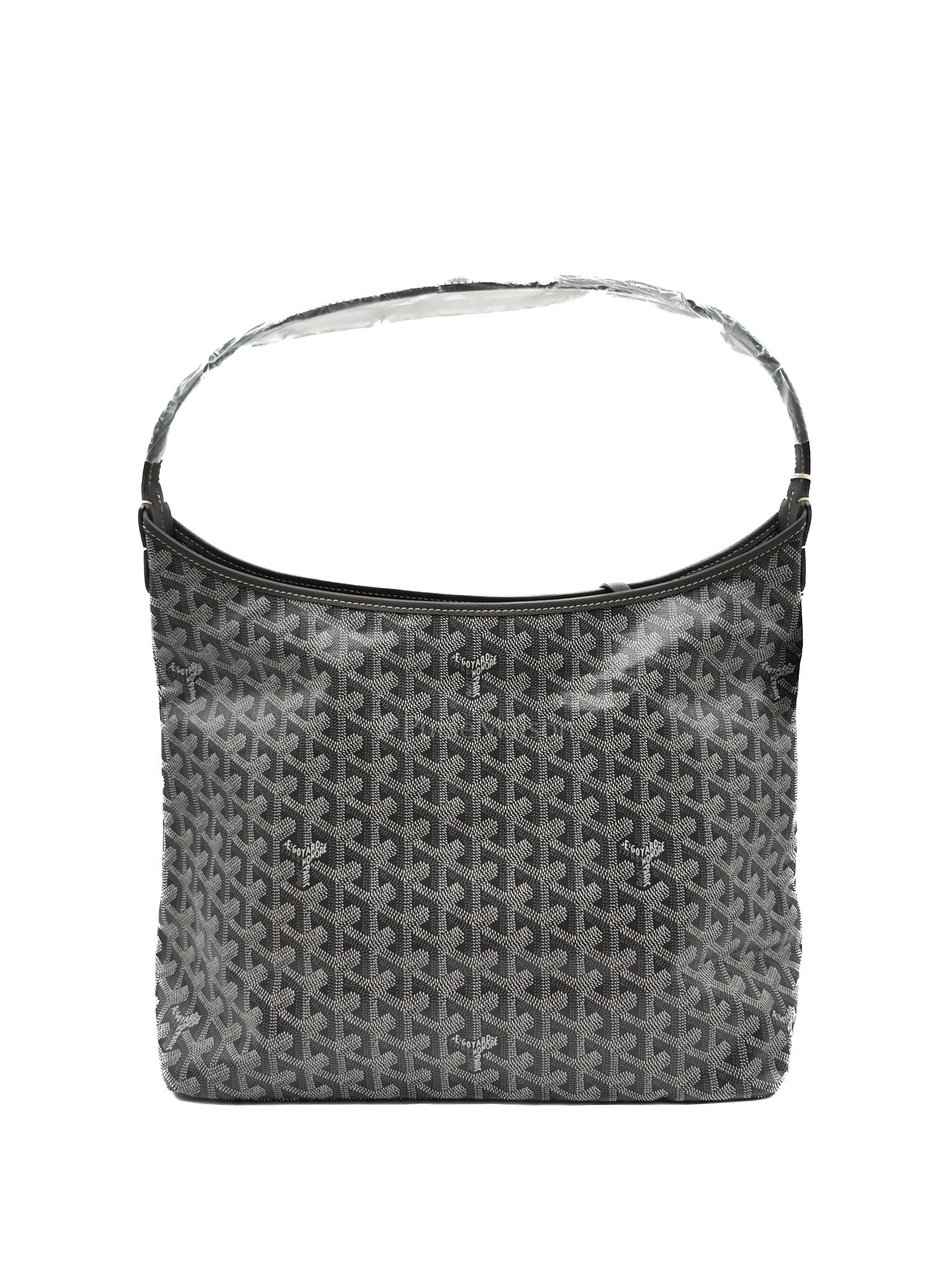 Boheme PM in Gray Goyardine Canvas Hobo Bag