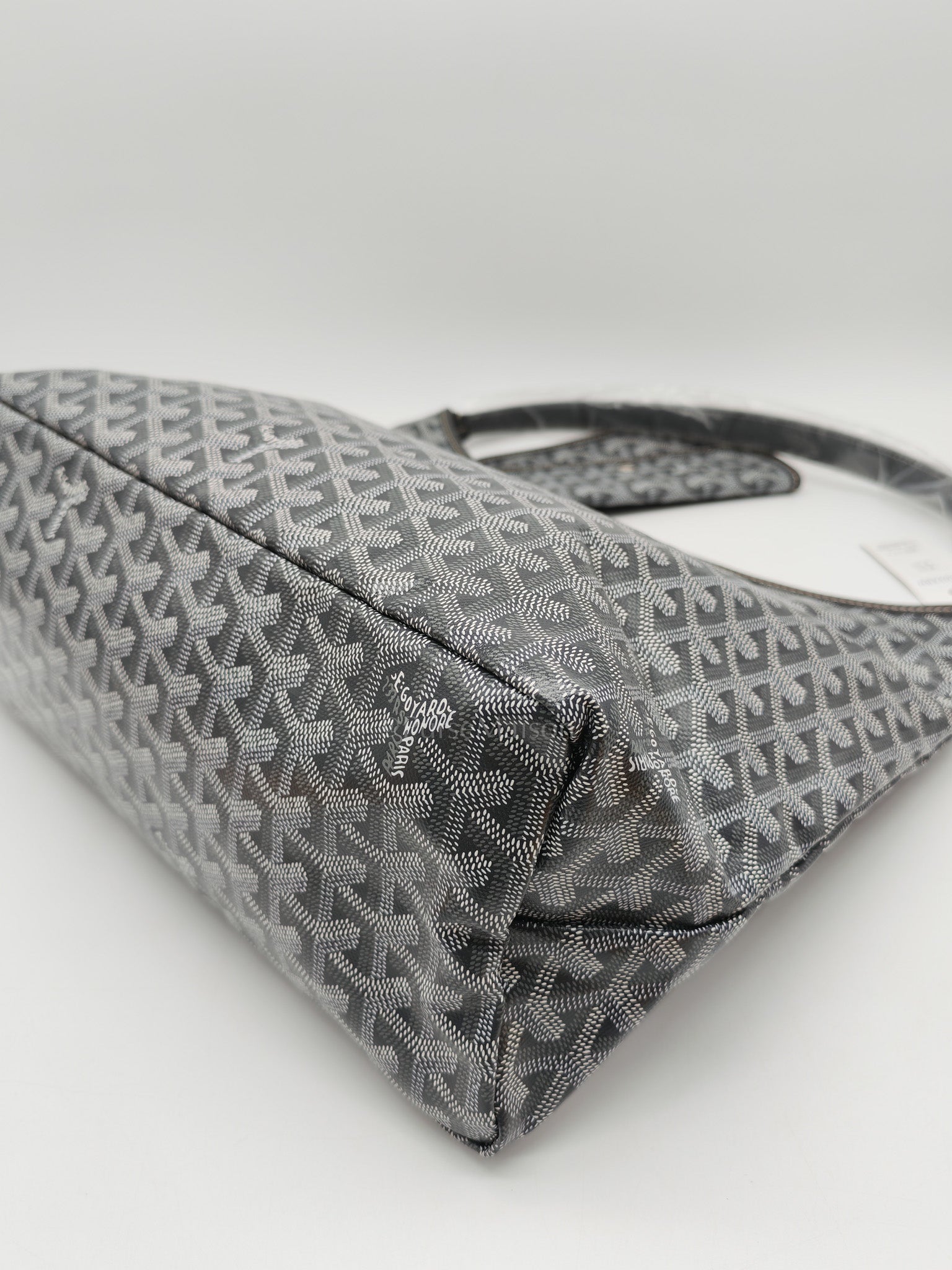 Boheme PM in Gray Goyardine Canvas Hobo Bag