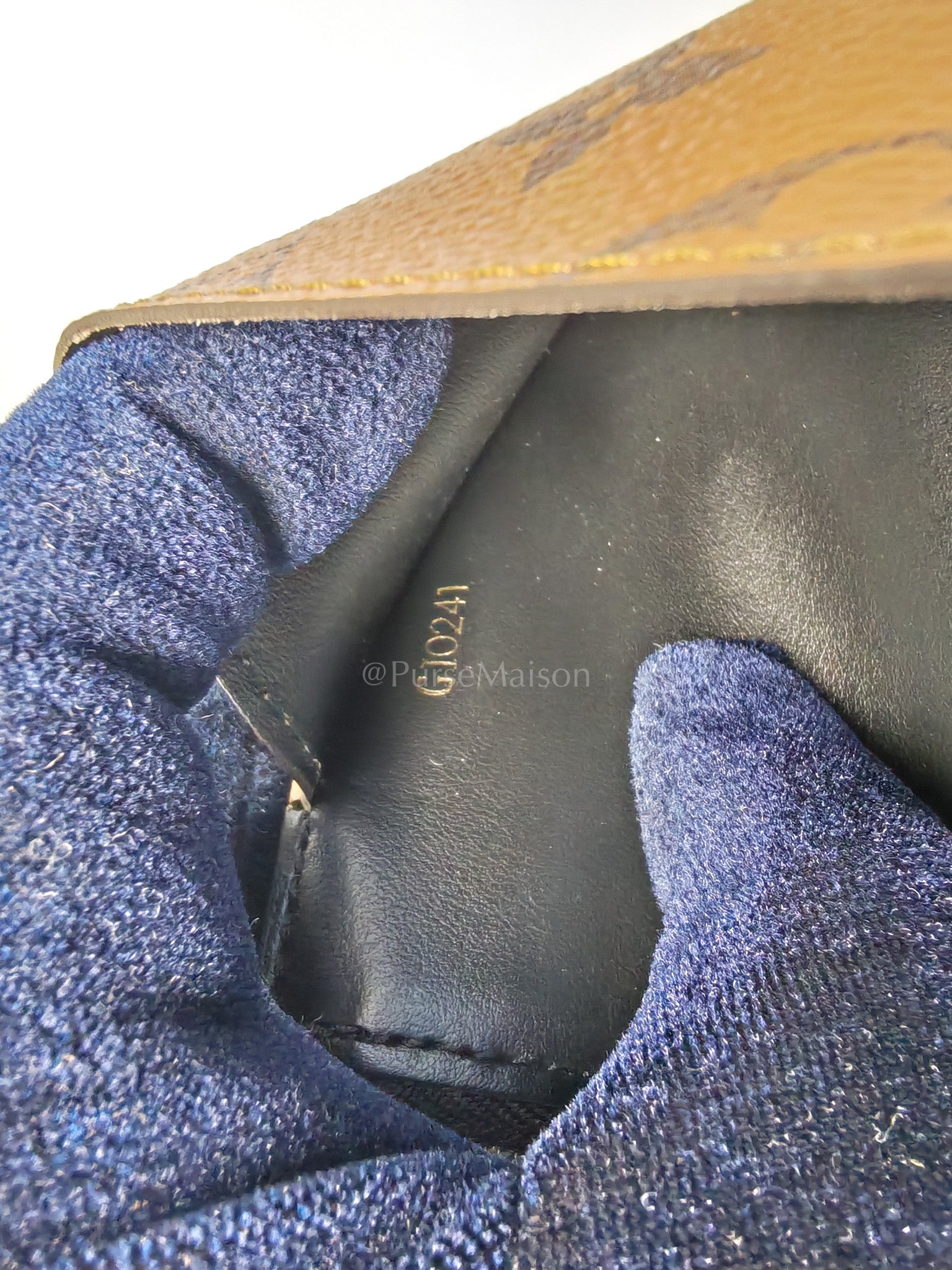 Slim Purse in Reverse Monogram Canvas (Date code: GI0241) | Purse Maison Luxury Bags Shop