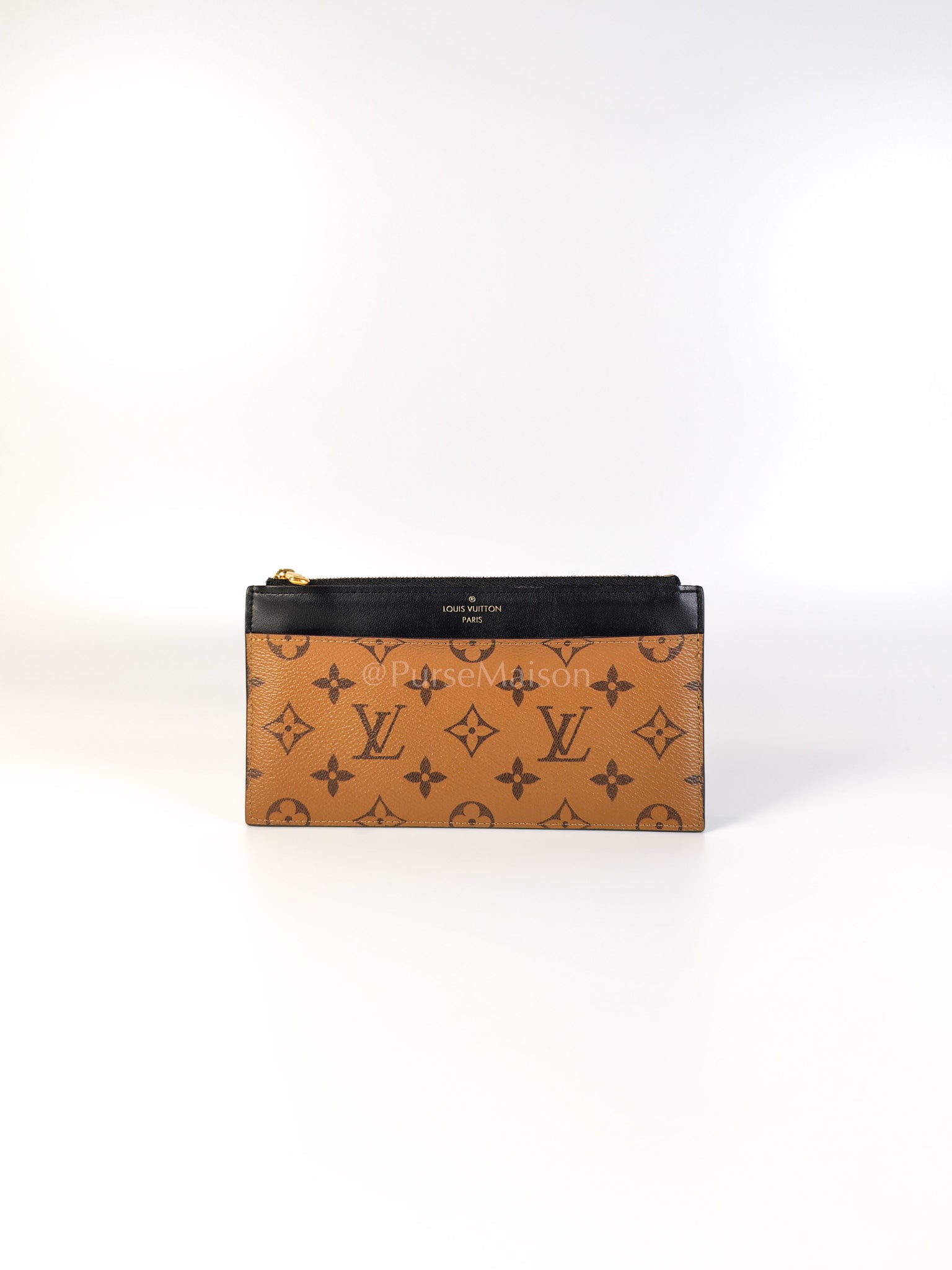Slim Purse in Reverse Monogram Canvas (Date code: GI0241) | Purse Maison Luxury Bags Shop