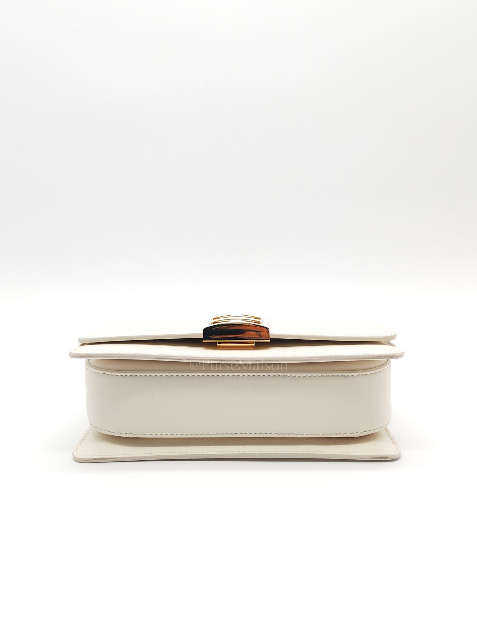 Small 4G Sliding Chain Ivory White Shoulder Bag | Purse Maison Luxury Bags Shop