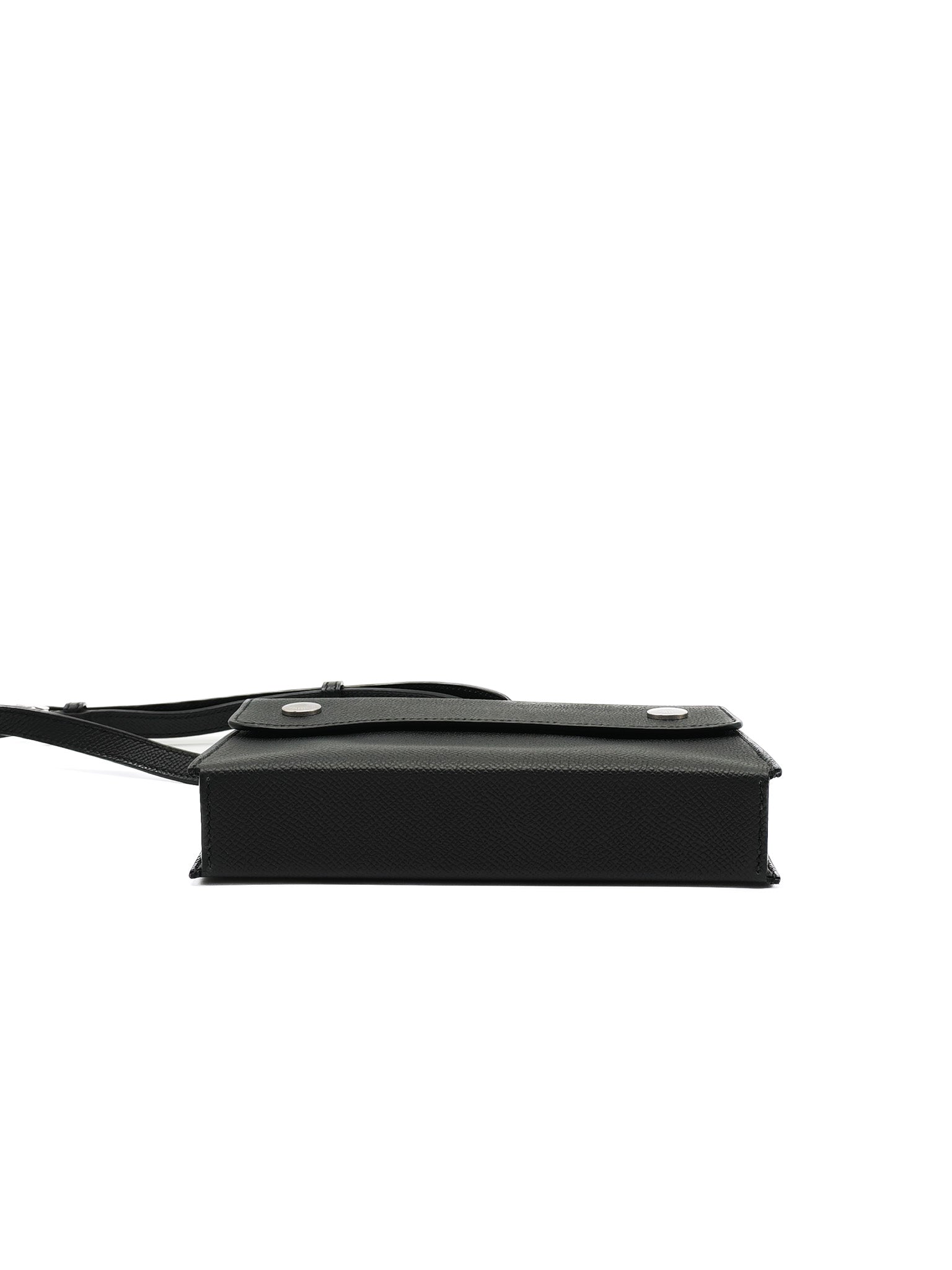 Snap Wallet in Noir/Black Epsom Leather Palladium Hardware Stamp K(2025) | Purse Maison Luxury Bags Shop
