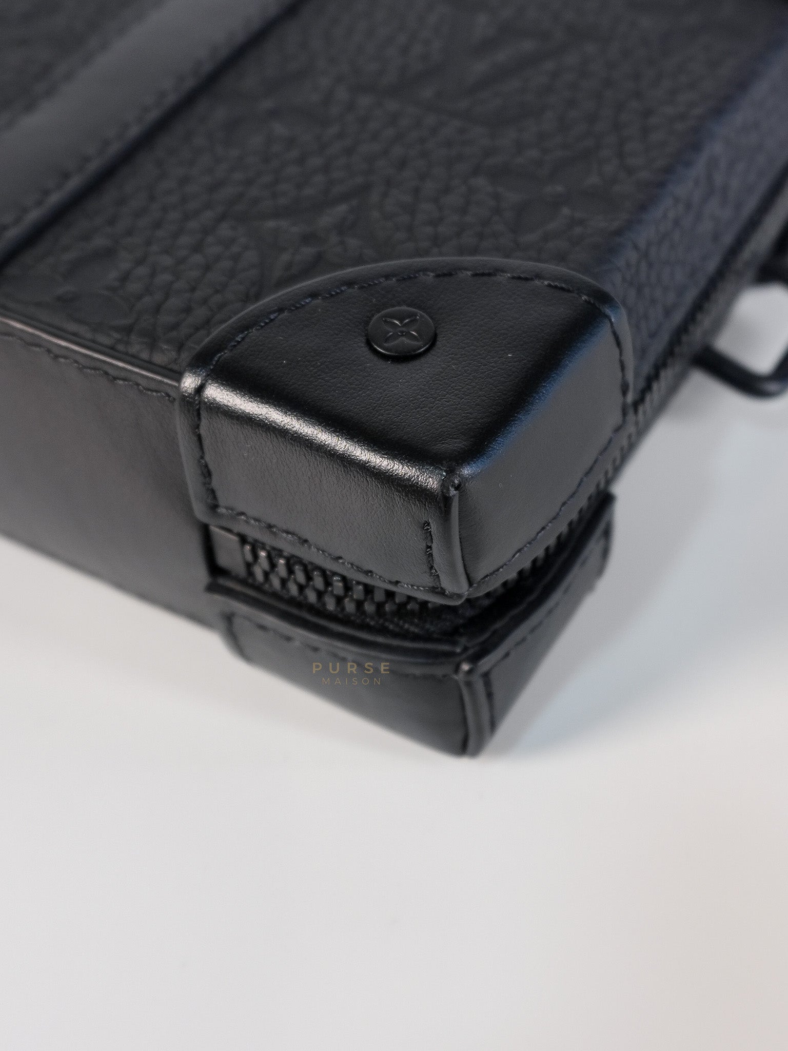 Soft Trunk Embossed Monogram Taurillon Leather (Microchip) | Purse Maison Luxury Bags Shop