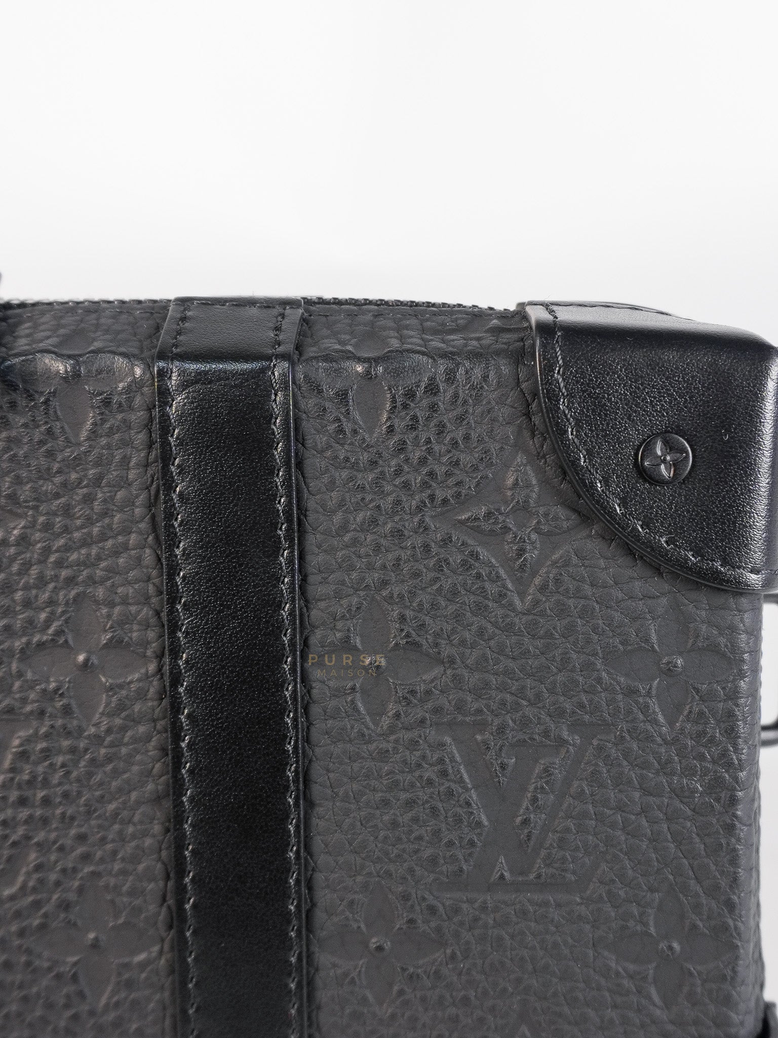 Soft Trunk Embossed Monogram Taurillon Leather (Microchip) | Purse Maison Luxury Bags Shop