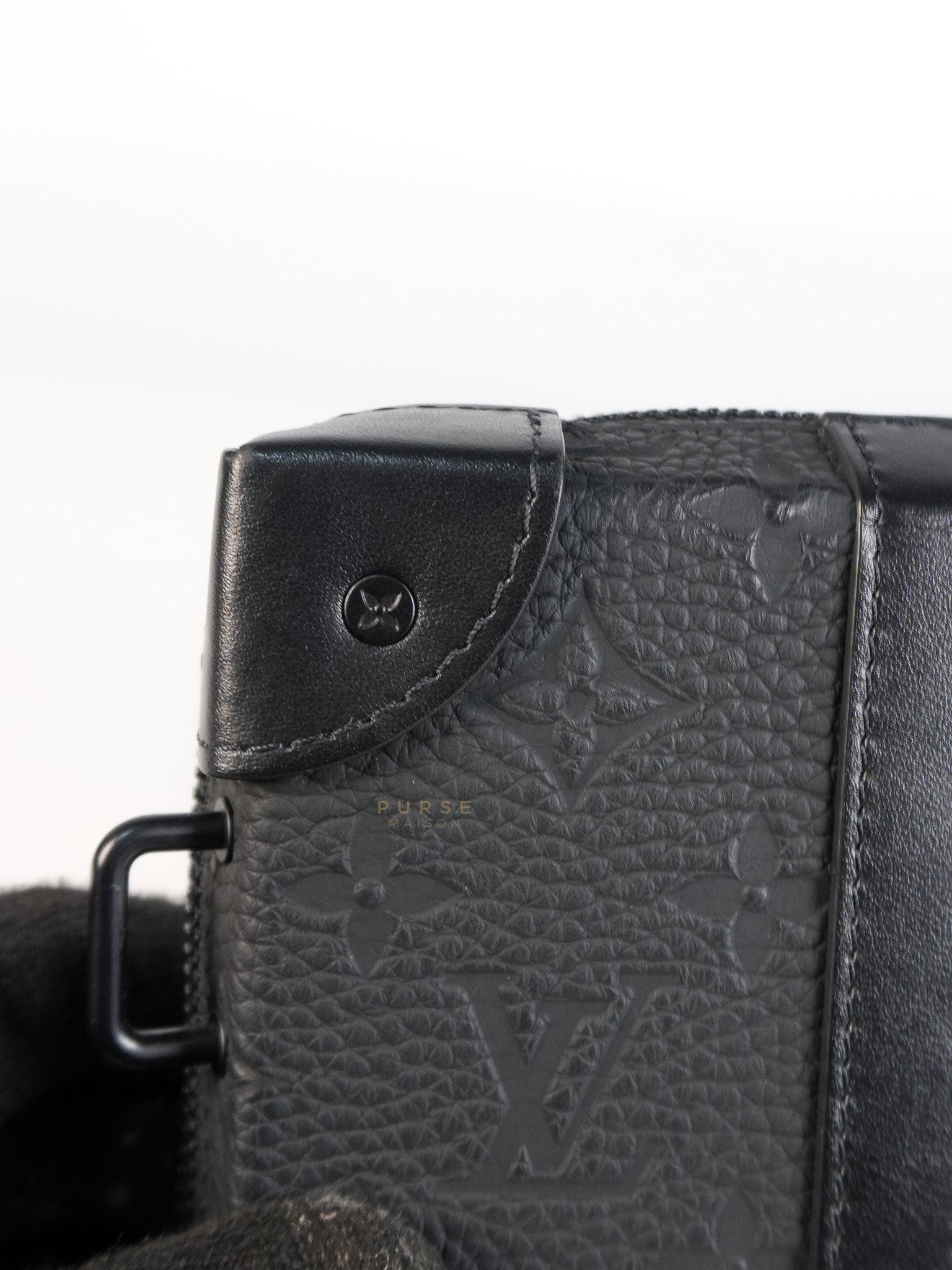 Soft Trunk Embossed Monogram Taurillon Leather (Microchip) | Purse Maison Luxury Bags Shop