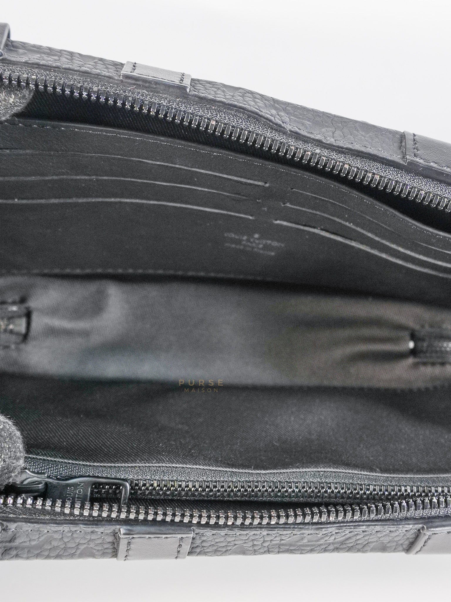 Soft Trunk Embossed Monogram Taurillon Leather (Microchip) | Purse Maison Luxury Bags Shop
