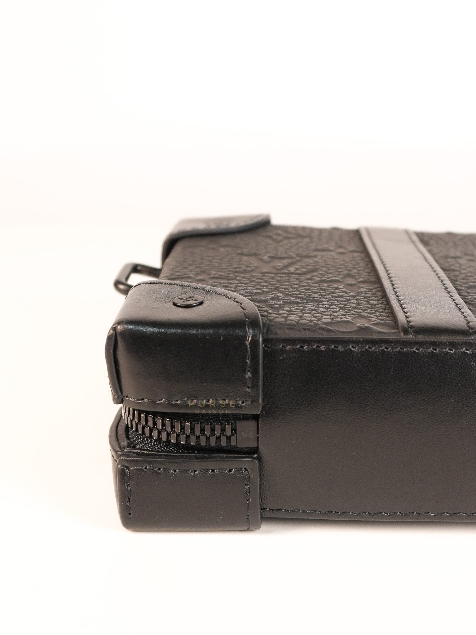 Soft Trunk Embossed Monogram Taurillon Leather (Microchip) | Purse Maison Luxury Bags Shop