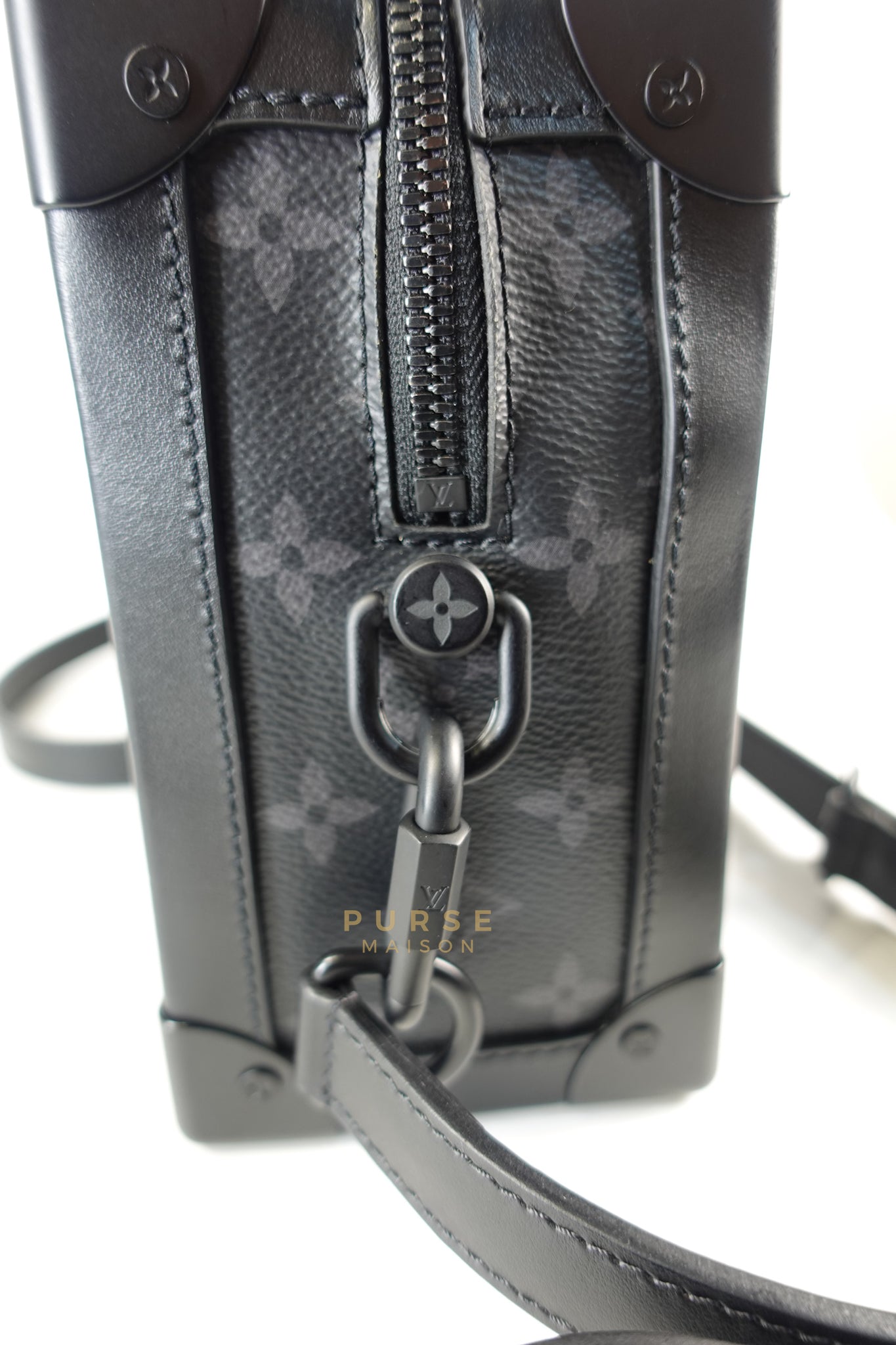 Soft Trunk in Monogram Eclipse Canvas (Date code: DU5119) | Purse Maison Luxury Bags Shop