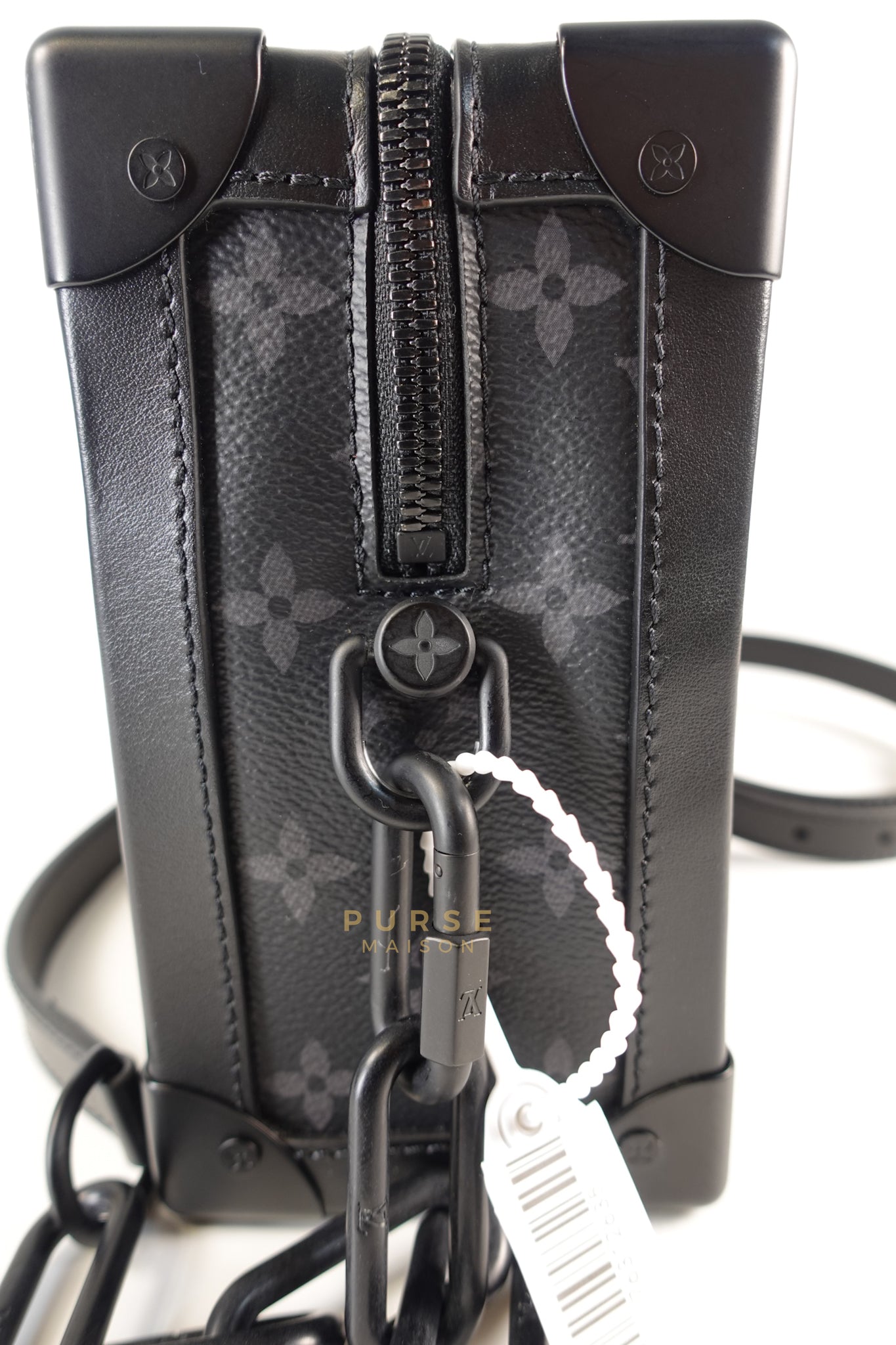 Soft Trunk in Monogram Eclipse Canvas (Date code: DU5119) | Purse Maison Luxury Bags Shop