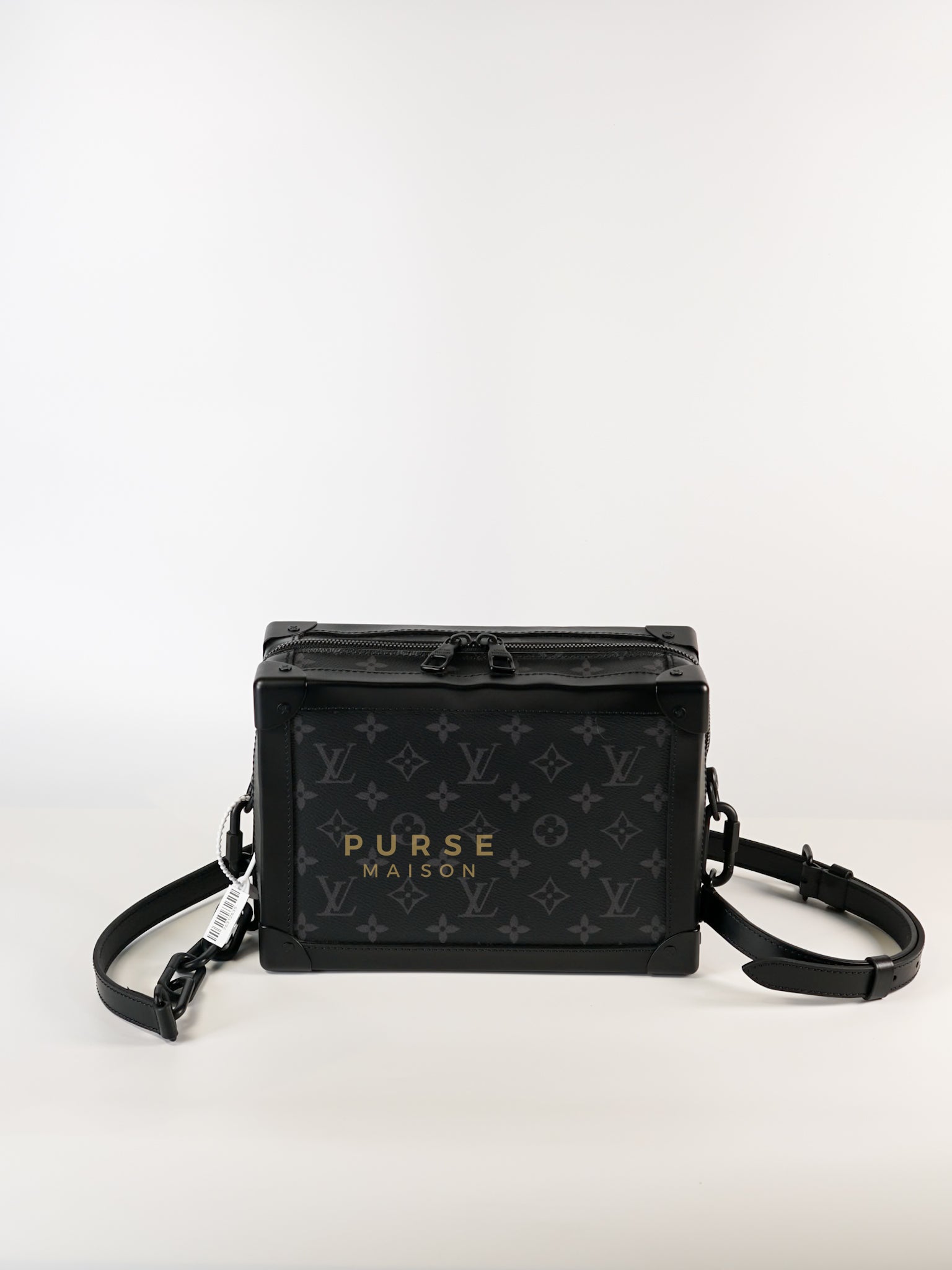 Soft Trunk in Monogram Eclipse Canvas (Date code: DU5119) | Purse Maison Luxury Bags Shop