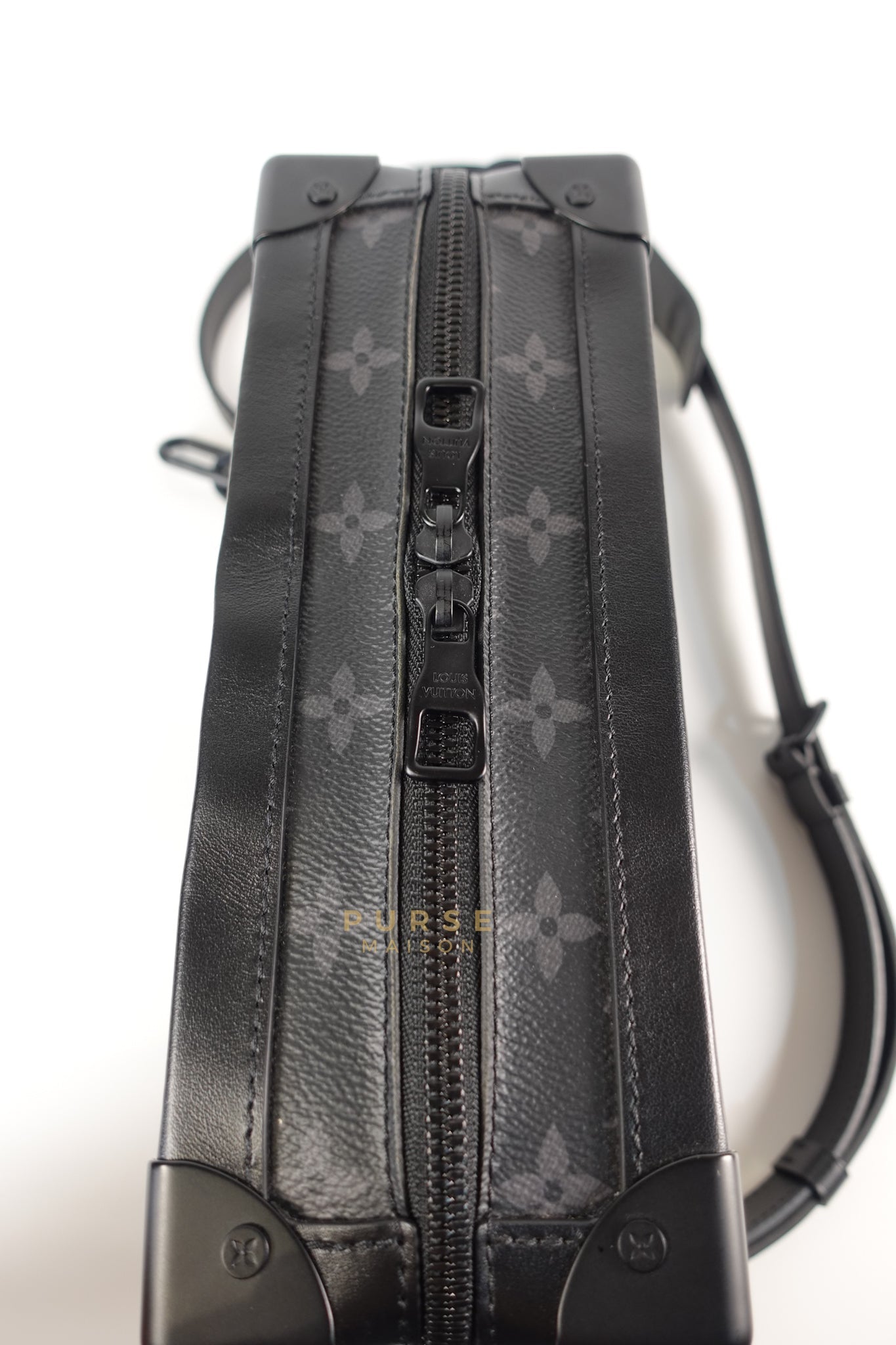 Soft Trunk in Monogram Eclipse Canvas (Date code: DU5119) | Purse Maison Luxury Bags Shop