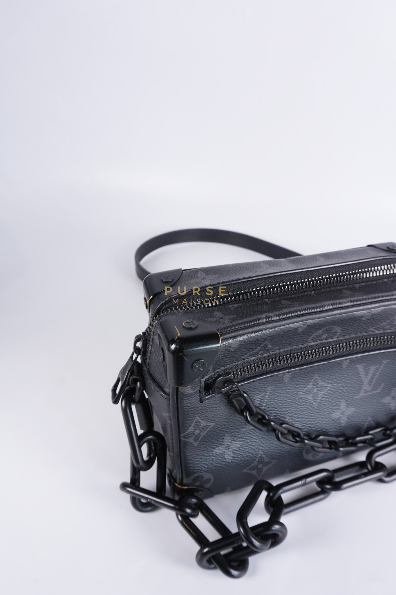 Soft Trunk Mini in Eclipse Monogram Canvas (Date Code: FL4199) | Purse Maison Luxury Bags Shop