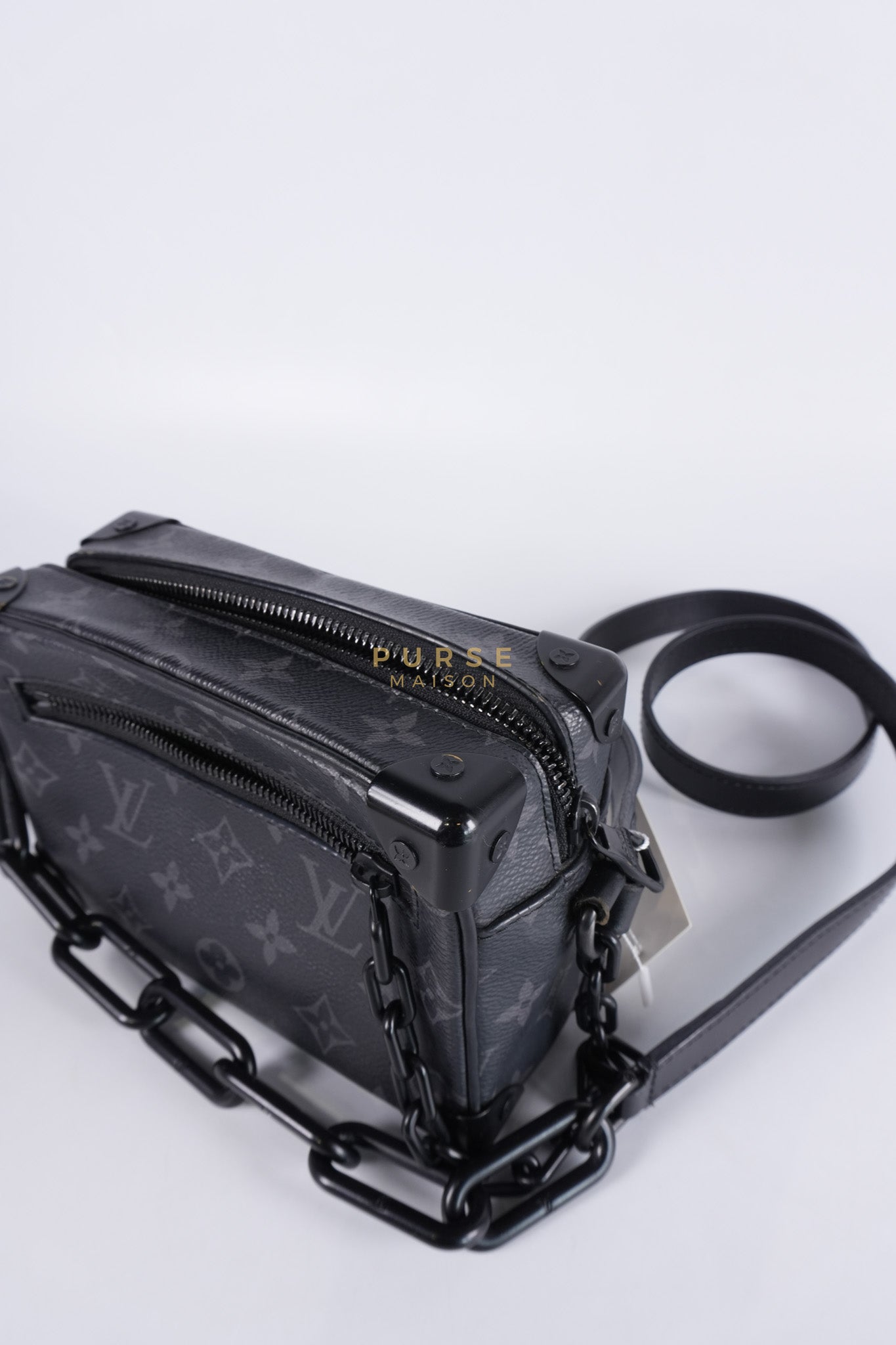Soft Trunk Mini in Eclipse Monogram Canvas (Date Code: FL4199) | Purse Maison Luxury Bags Shop