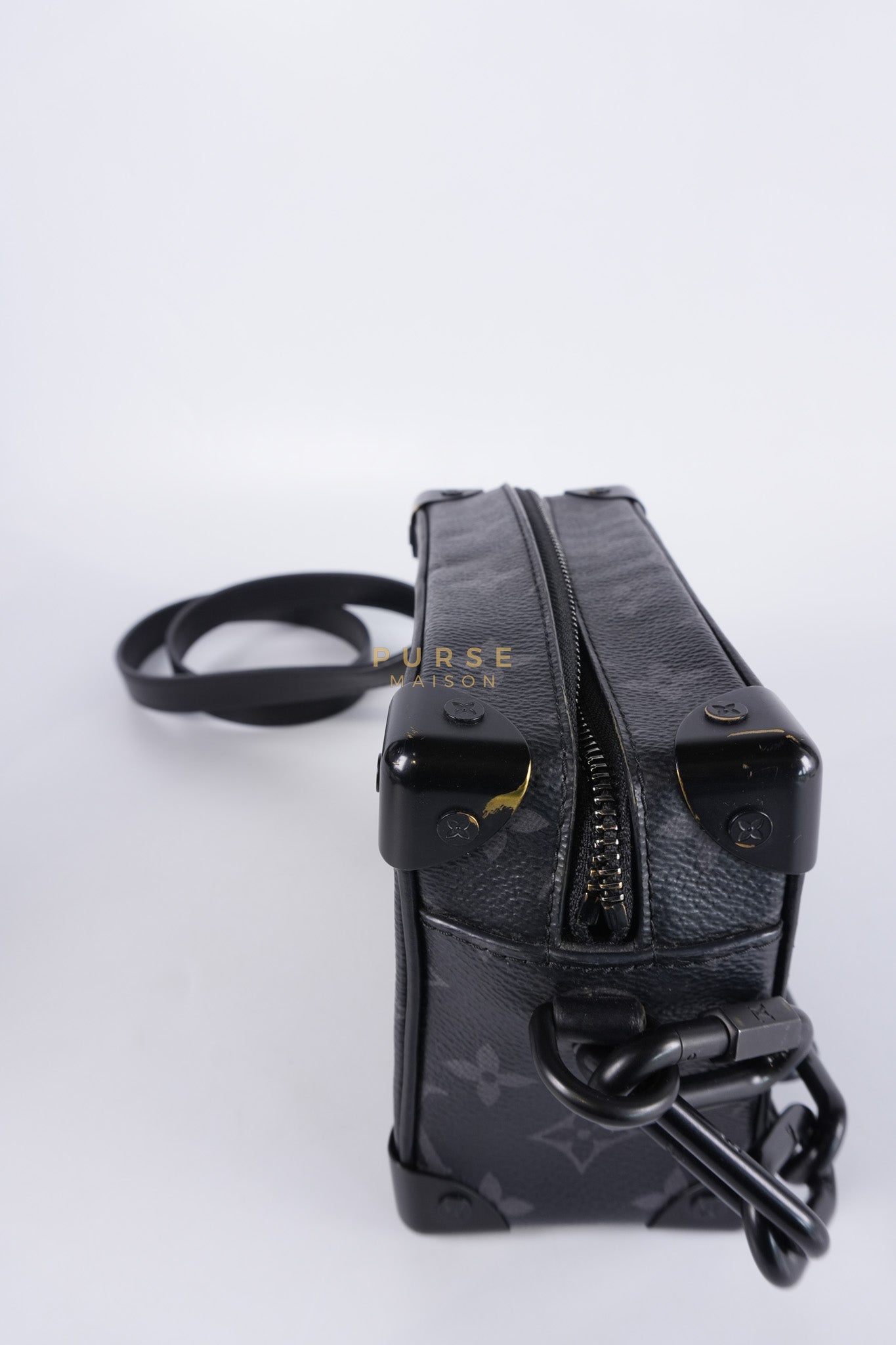 Soft Trunk Mini in Eclipse Monogram Canvas (Date Code: FL4199) | Purse Maison Luxury Bags Shop