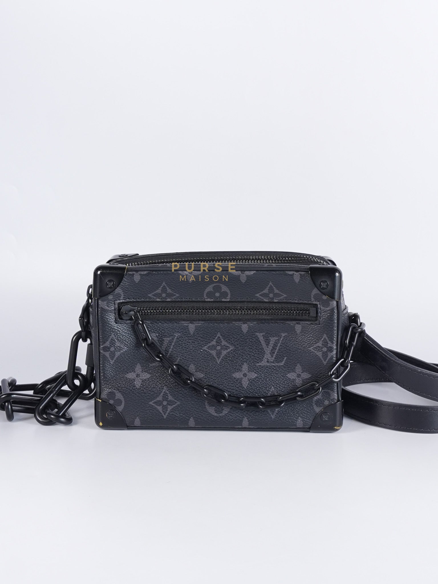 Soft Trunk Mini in Eclipse Monogram Canvas (Date Code: FL4199) | Purse Maison Luxury Bags Shop