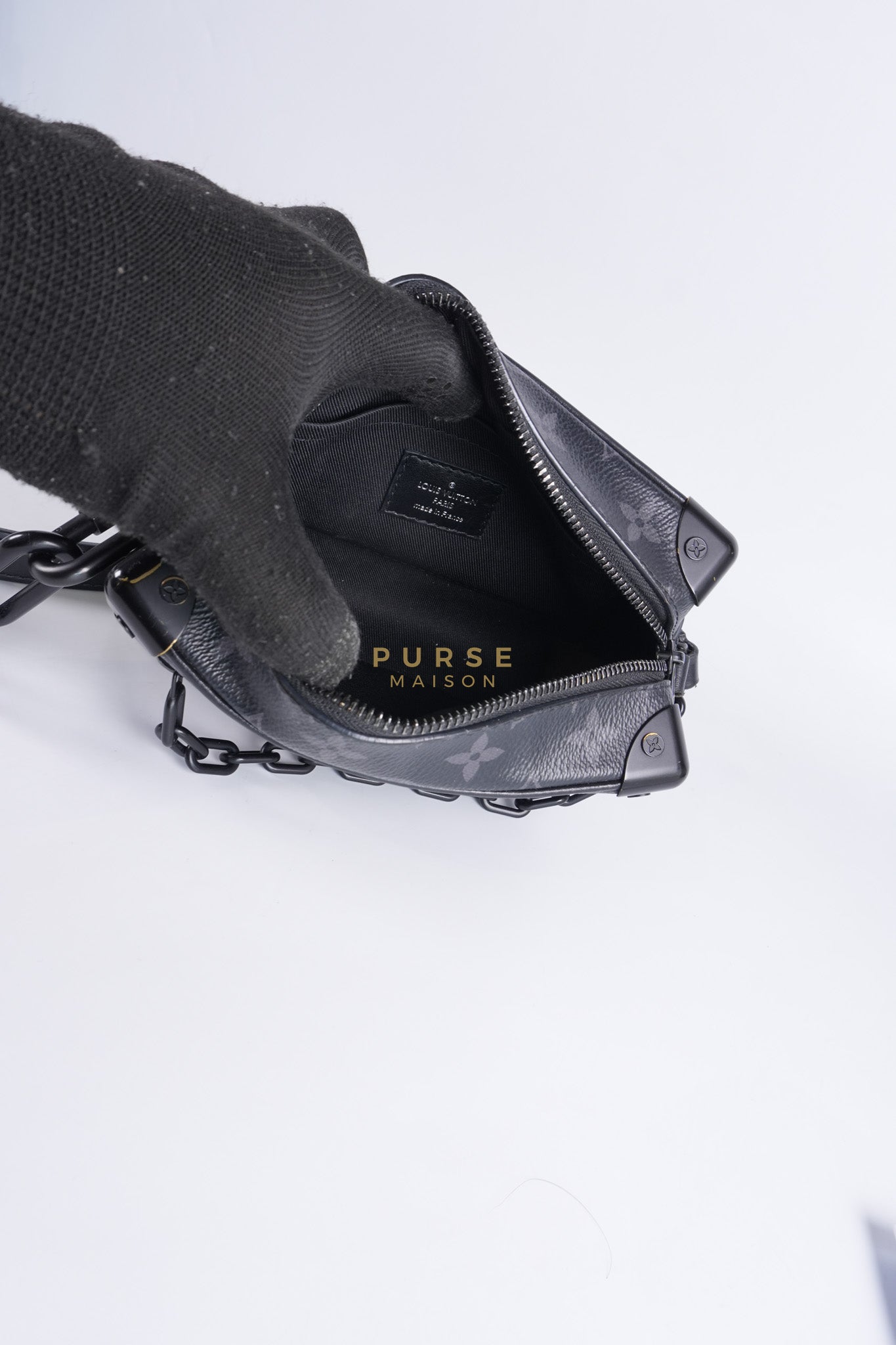 Soft Trunk Mini in Eclipse Monogram Canvas (Date Code: FL4199) | Purse Maison Luxury Bags Shop