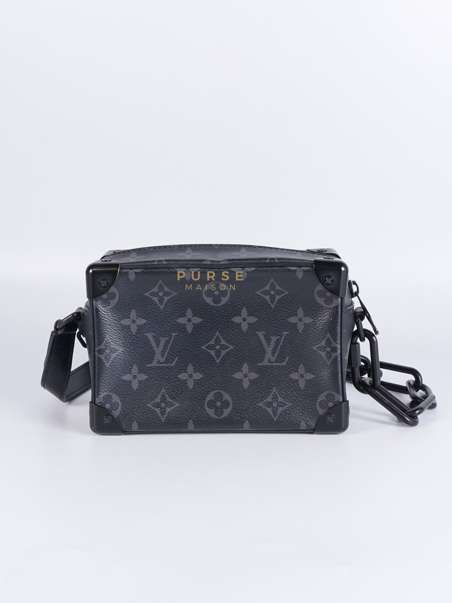 Soft Trunk Mini in Eclipse Monogram Canvas (Date Code: FL4199) | Purse Maison Luxury Bags Shop