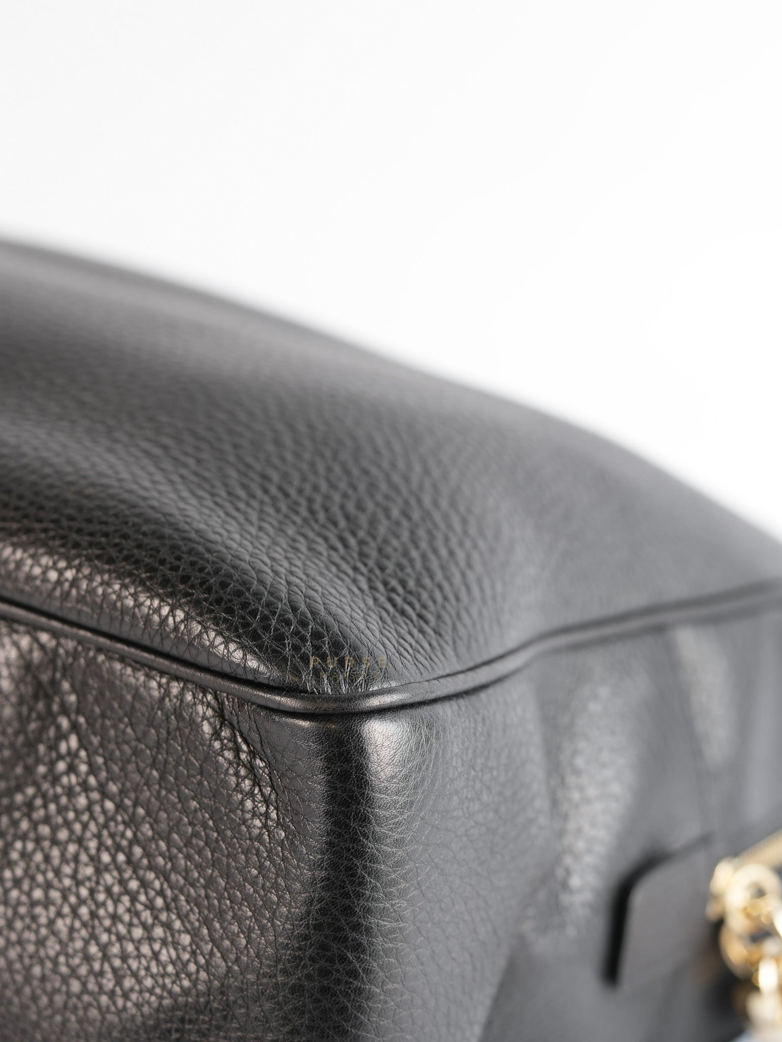 Soho Pebbled Calfskin Leather Tote Bag | Purse Maison Luxury Bags Shop