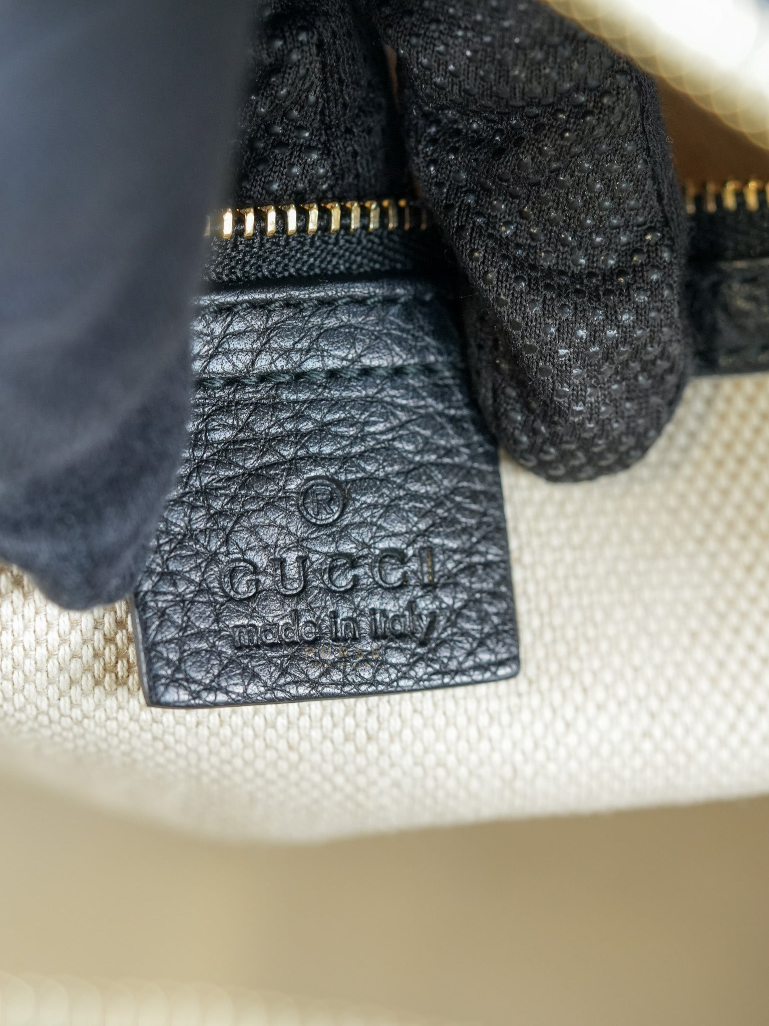 Soho Pebbled Calfskin Leather Tote Bag | Purse Maison Luxury Bags Shop