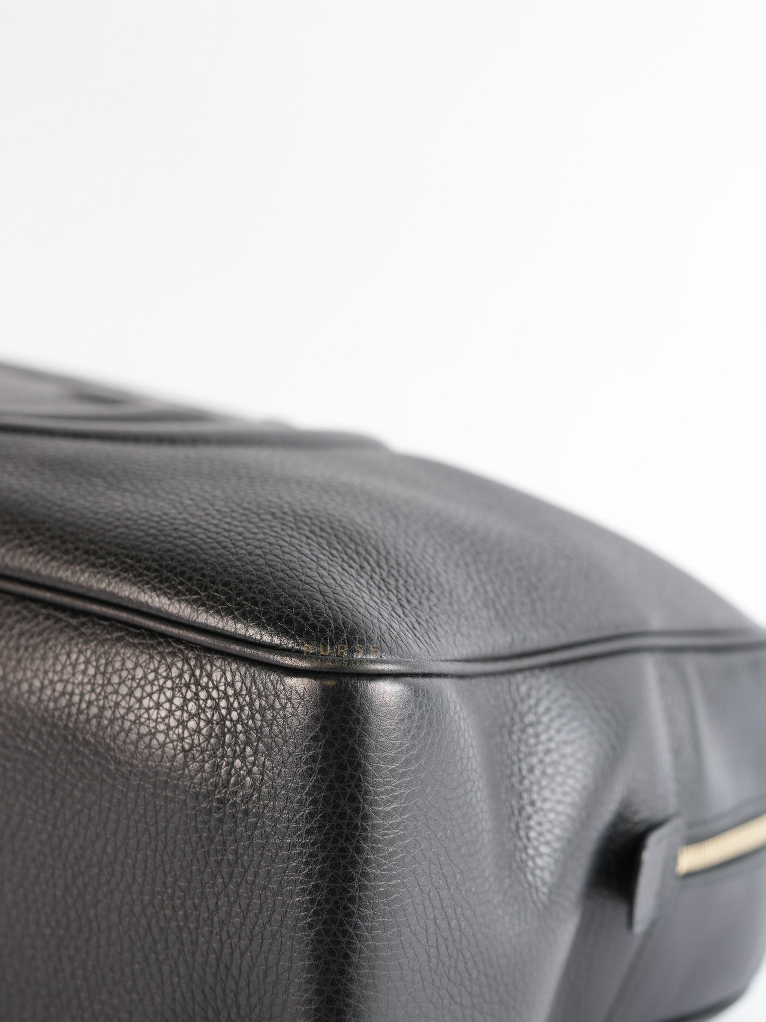Soho Pebbled Calfskin Leather Tote Bag | Purse Maison Luxury Bags Shop