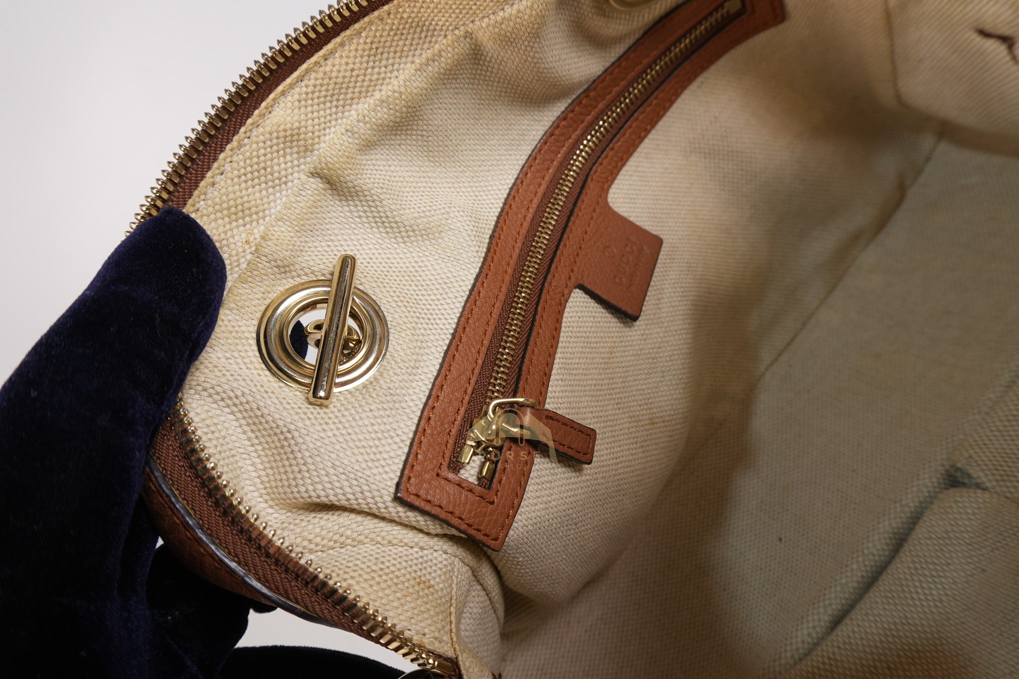 Soho Tassel Chain Bag Interlocking G in Brown | Purse Maison Luxury Bags Shop