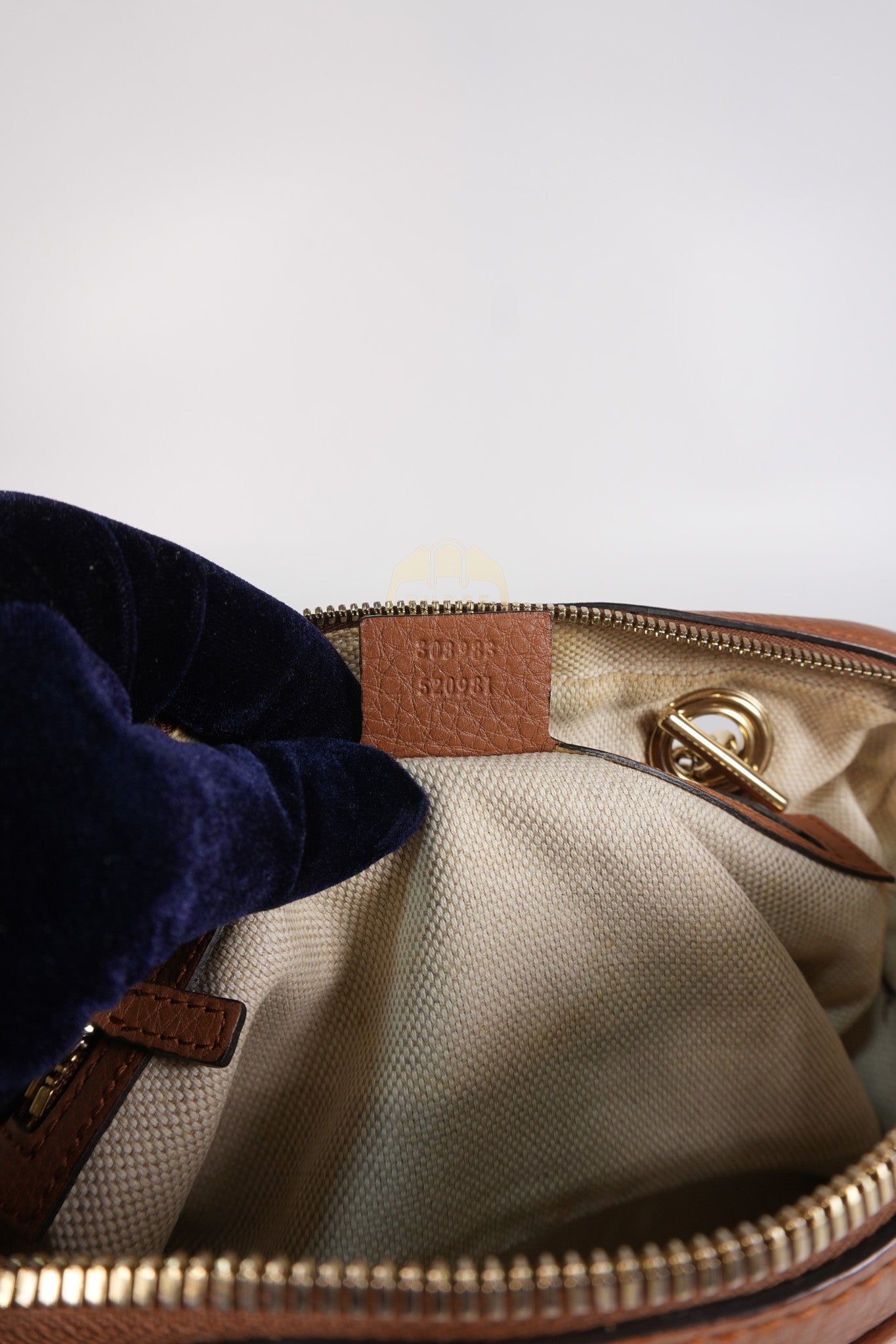 Soho Tassel Chain Bag Interlocking G in Brown | Purse Maison Luxury Bags Shop