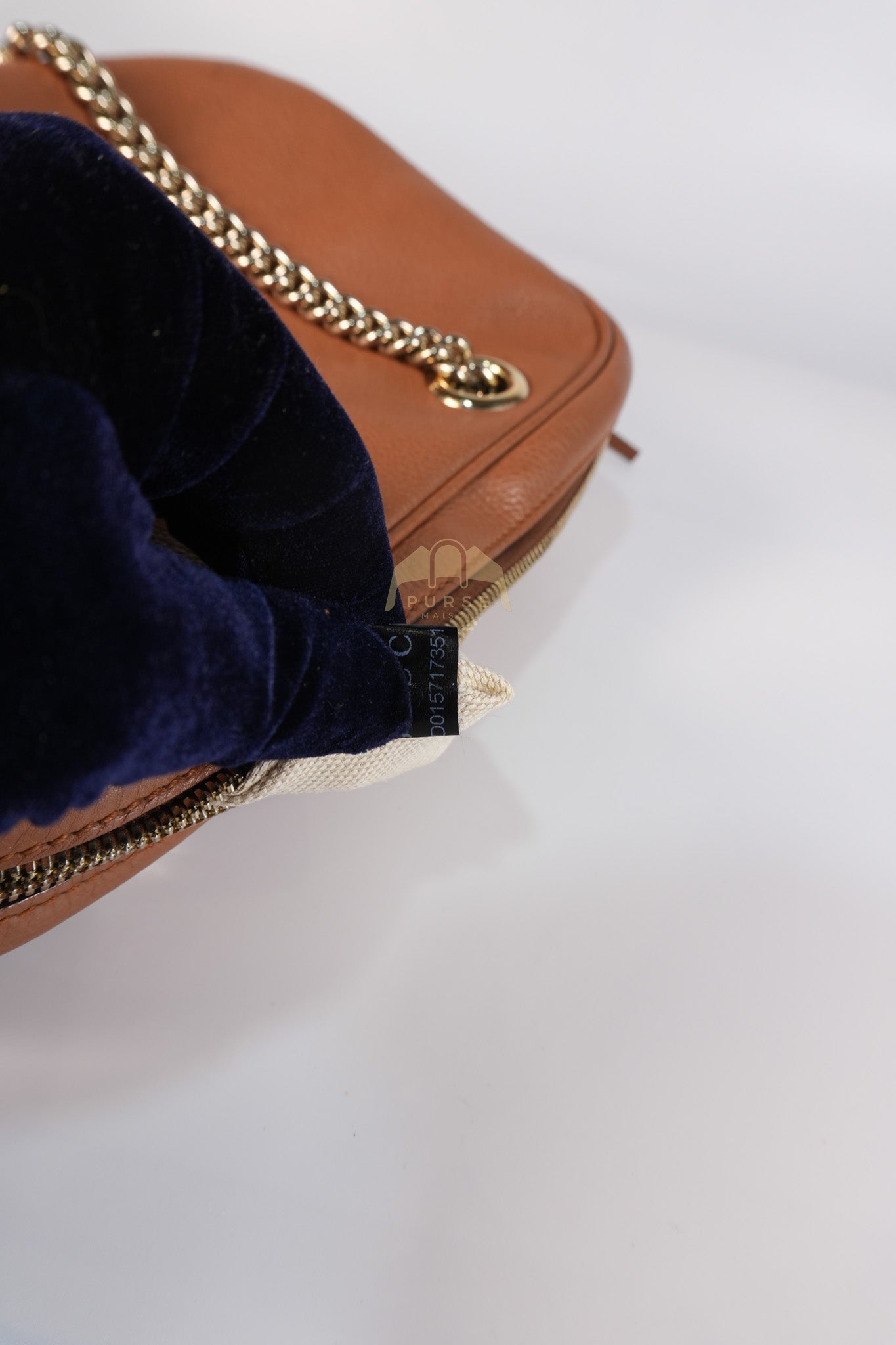 Soho Tassel Chain Bag Interlocking G in Brown | Purse Maison Luxury Bags Shop