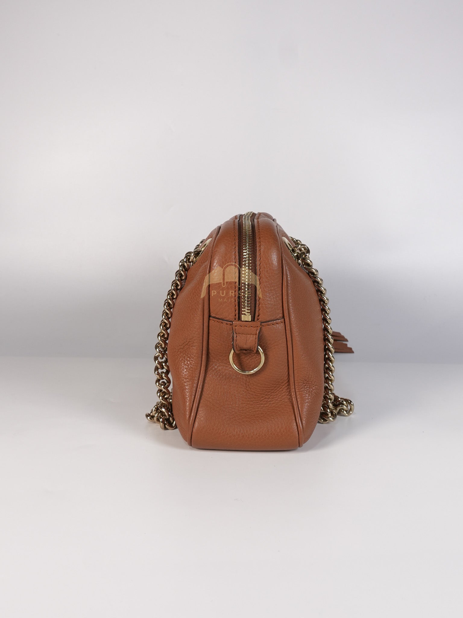Soho Tassel Chain Bag Interlocking G in Brown | Purse Maison Luxury Bags Shop