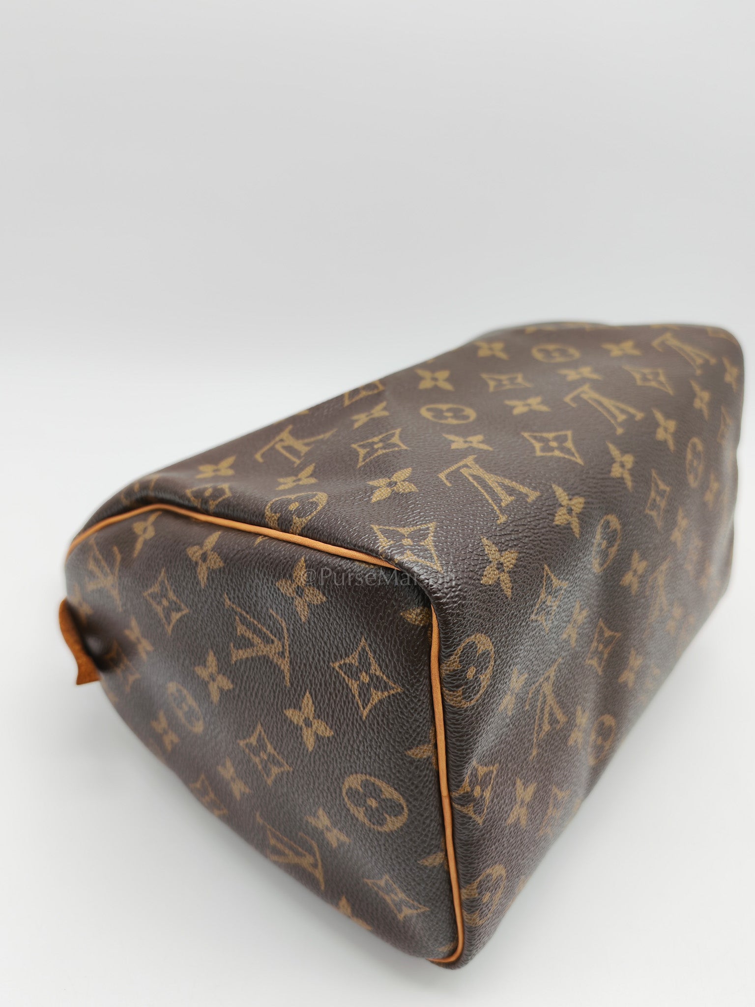 Speedy 25 Bag in Monogram Canvas & Aged Gold Hardware (Datecode: SP0052) | Purse Maison Luxury Bags Shop