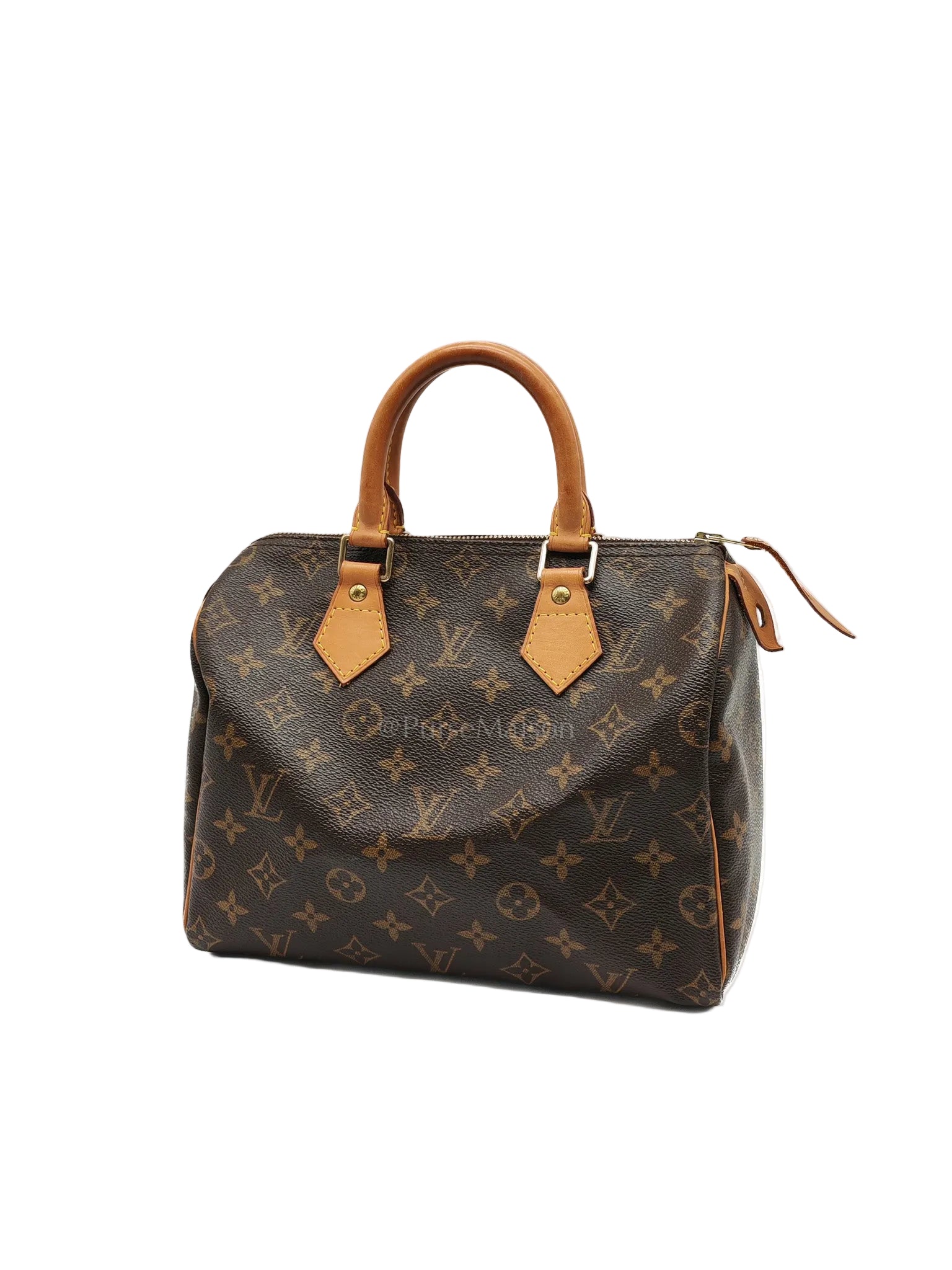 Speedy 25 Bag in Monogram Canvas & Aged Gold Hardware (Datecode: SP0052) | Purse Maison Luxury Bags Shop