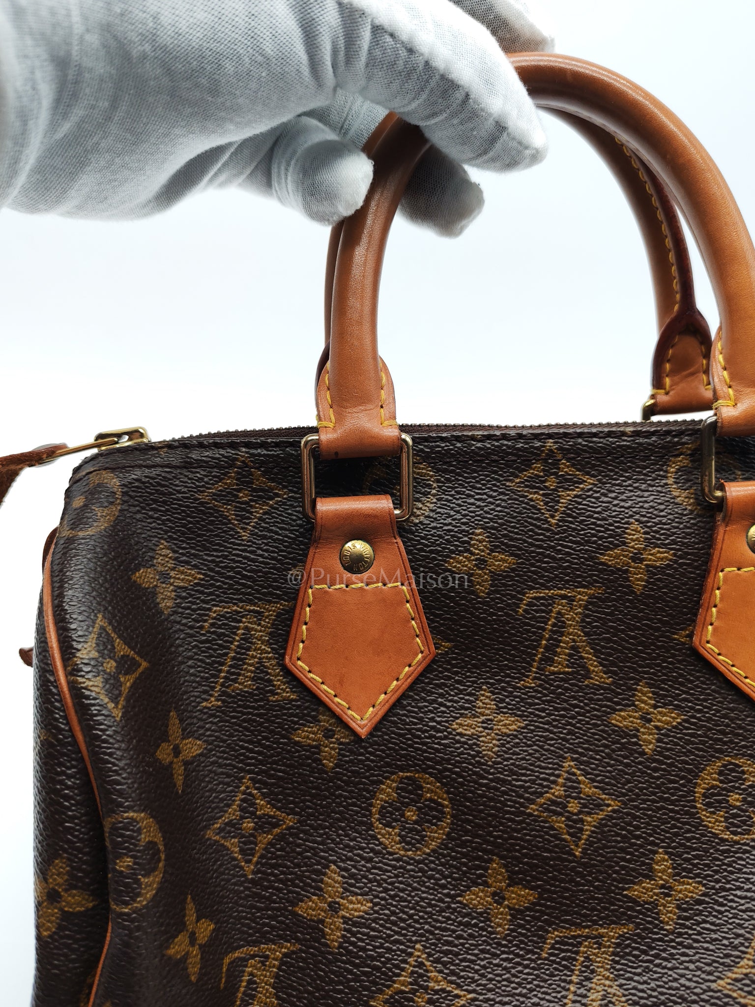 Speedy 25 Vintage in Monogram Canvas Handbag (Date Code: SP0926) | Purse Maison Luxury Bags Shop