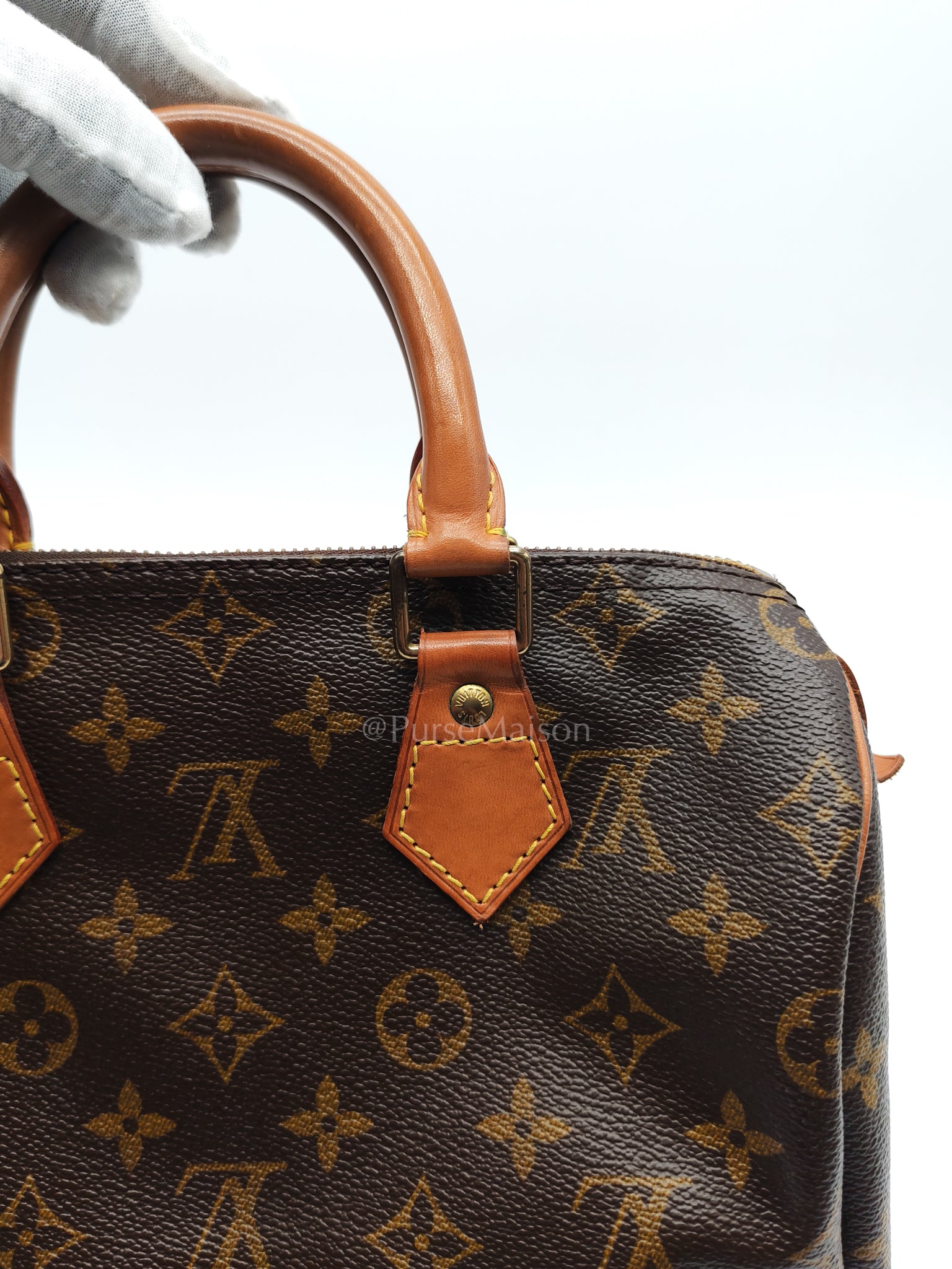 Speedy 25 Vintage in Monogram Canvas Handbag (Date Code: SP0926) | Purse Maison Luxury Bags Shop