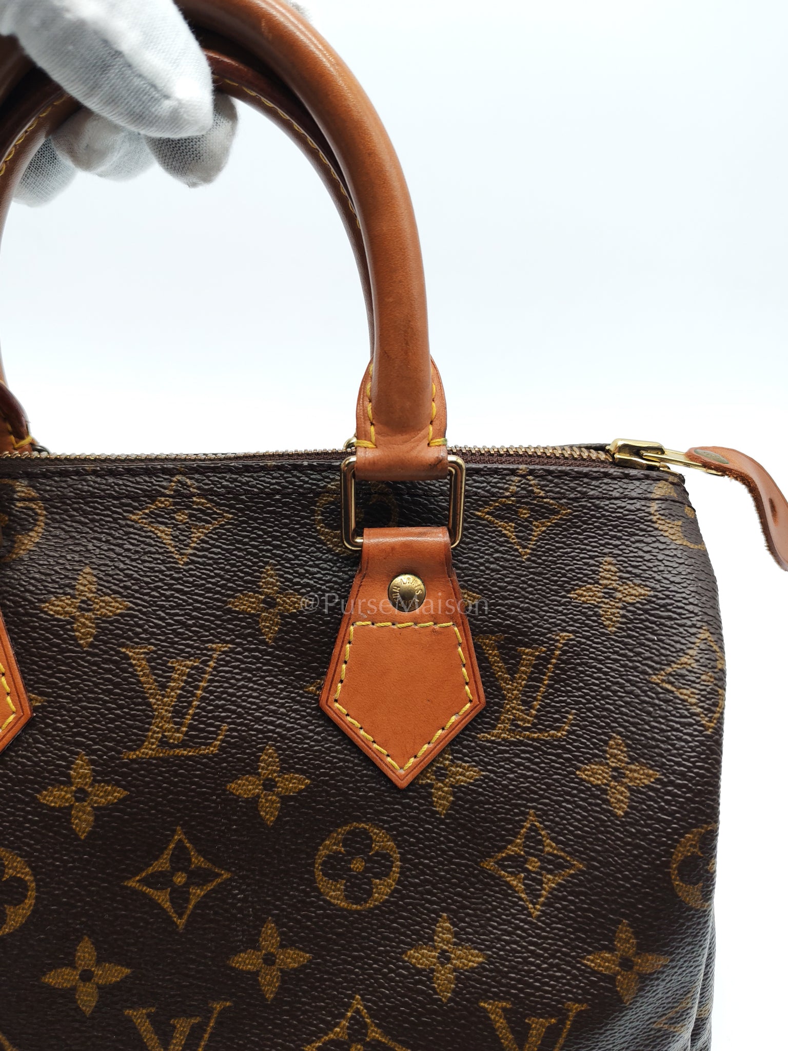 Speedy 25 Vintage in Monogram Canvas Handbag (Date Code: SP0926) | Purse Maison Luxury Bags Shop