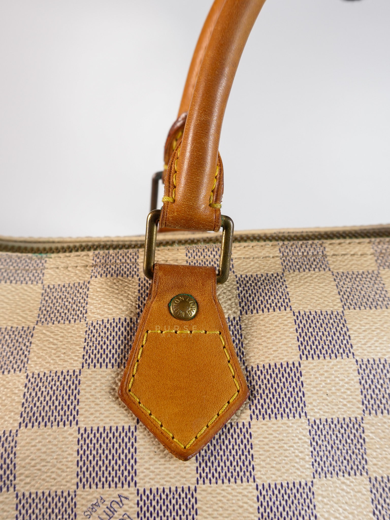 Speedy 30 in Damier Azur Canvas (Date Code: DU0038) | Purse Maison Luxury Bags Shop