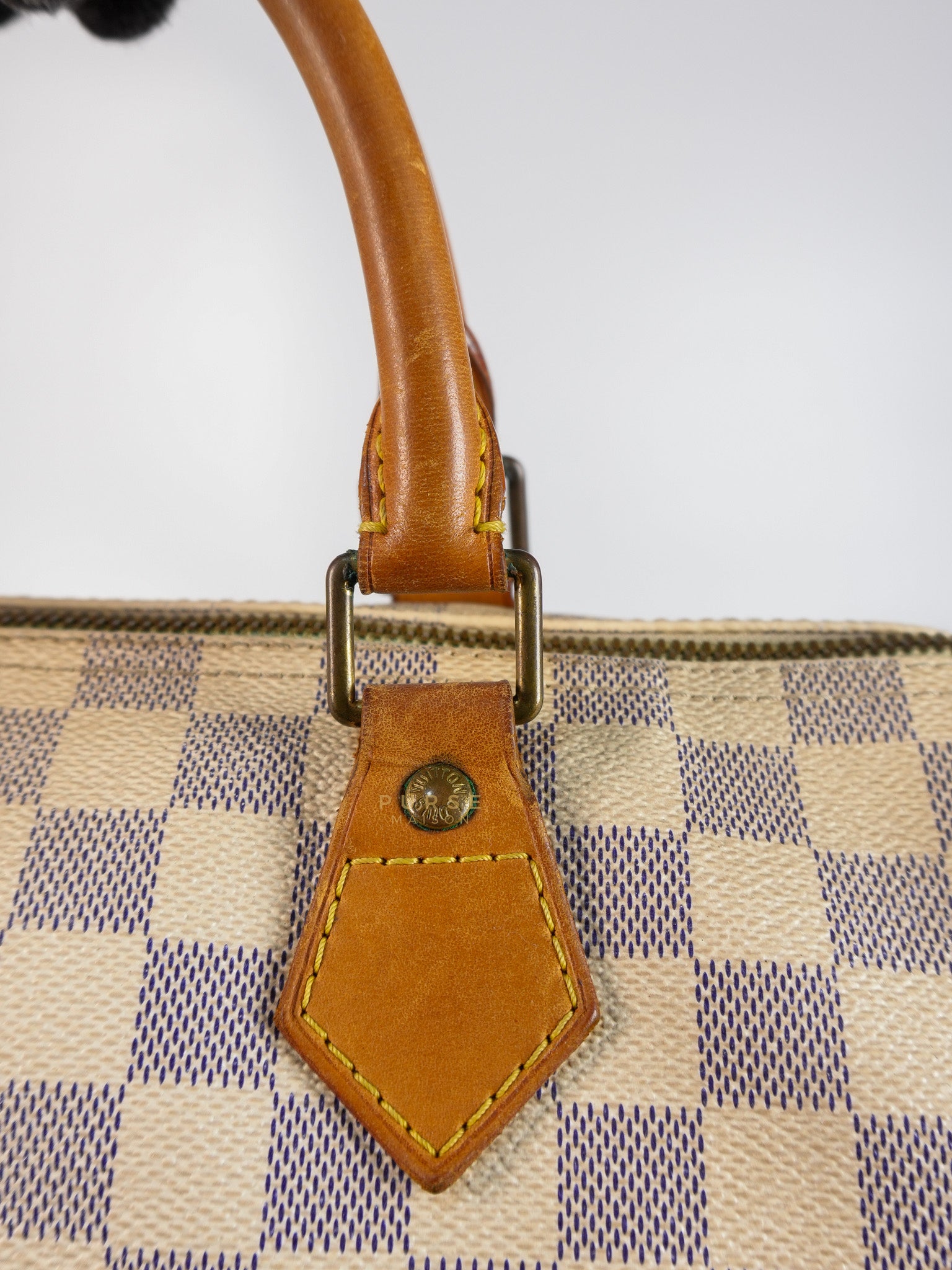 Speedy 30 in Damier Azur Canvas (Date Code: DU0038) | Purse Maison Luxury Bags Shop