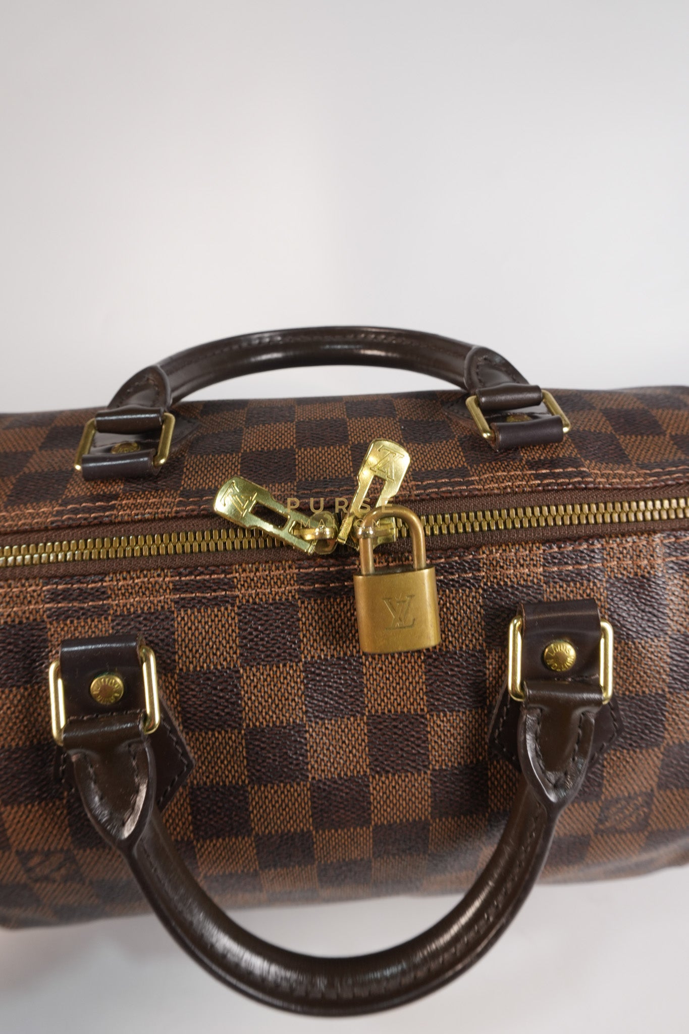 Speedy 30 in Damier Ebene Canvas (Date Code: DU0144) | Purse Maison Luxury Bags Shop