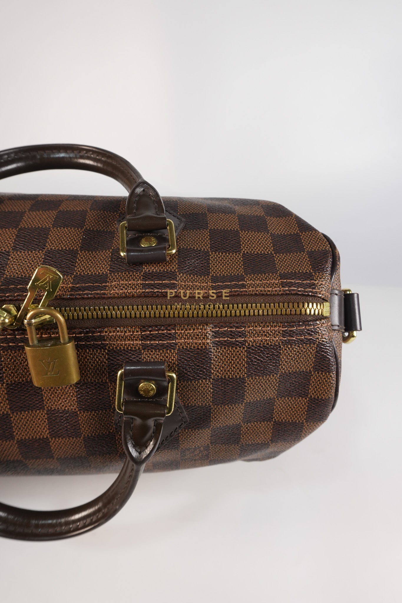Speedy 30 in Damier Ebene Canvas (Date Code: DU0144) | Purse Maison Luxury Bags Shop