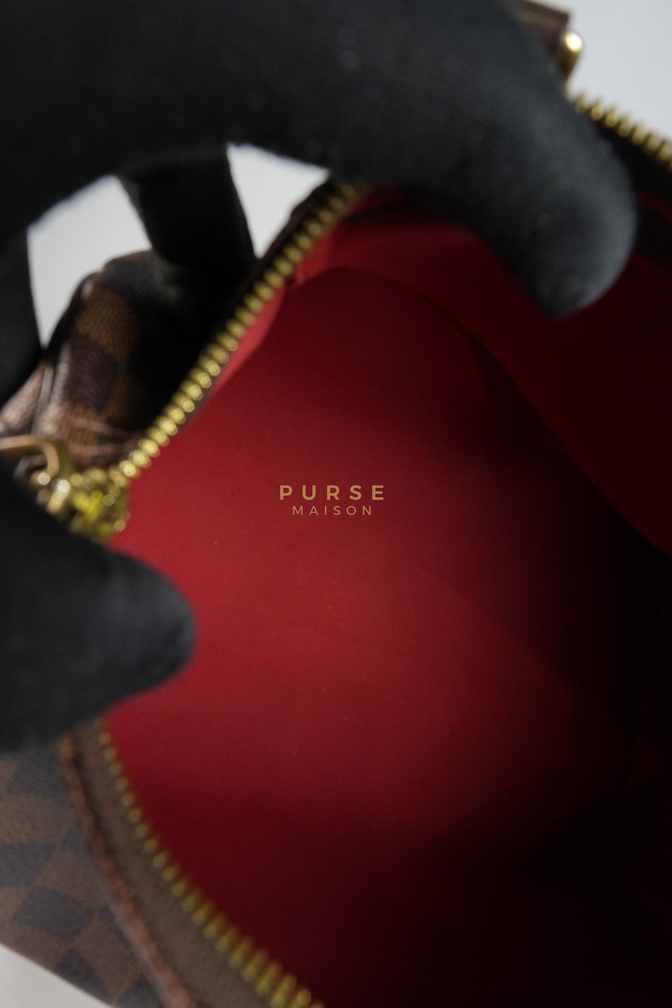 Speedy 30 in Damier Ebene Canvas (Date Code: DU0144) | Purse Maison Luxury Bags Shop