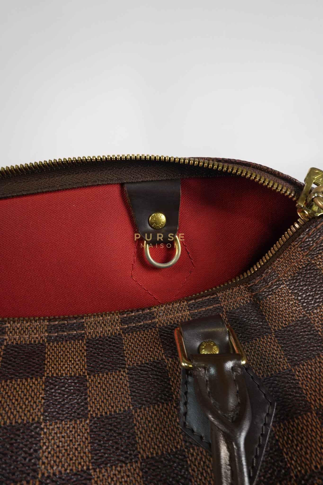 Speedy 30 in Damier Ebene Canvas (Date Code: DU0144) | Purse Maison Luxury Bags Shop