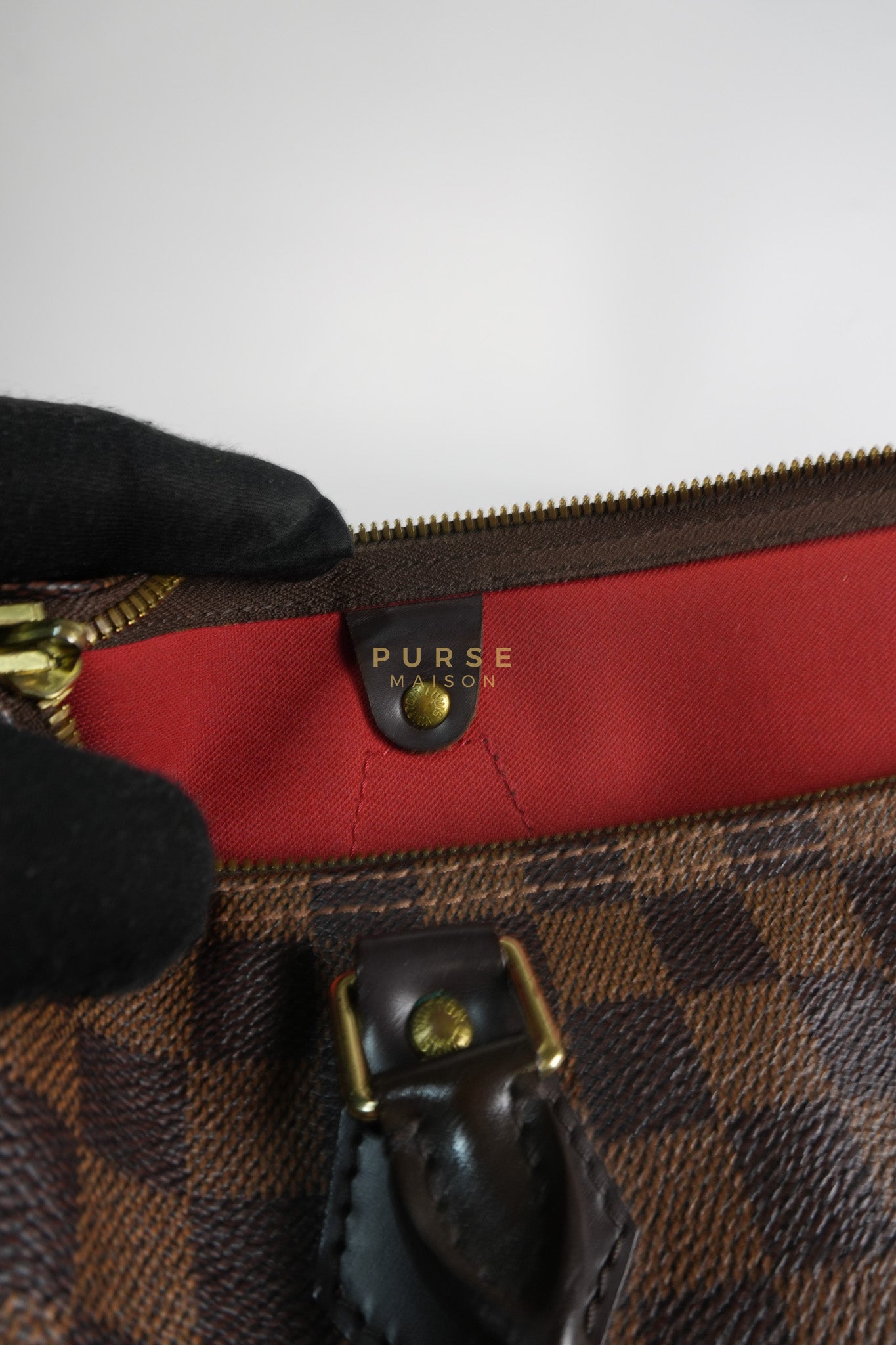 Speedy 30 in Damier Ebene Canvas (Date Code: DU0144) | Purse Maison Luxury Bags Shop